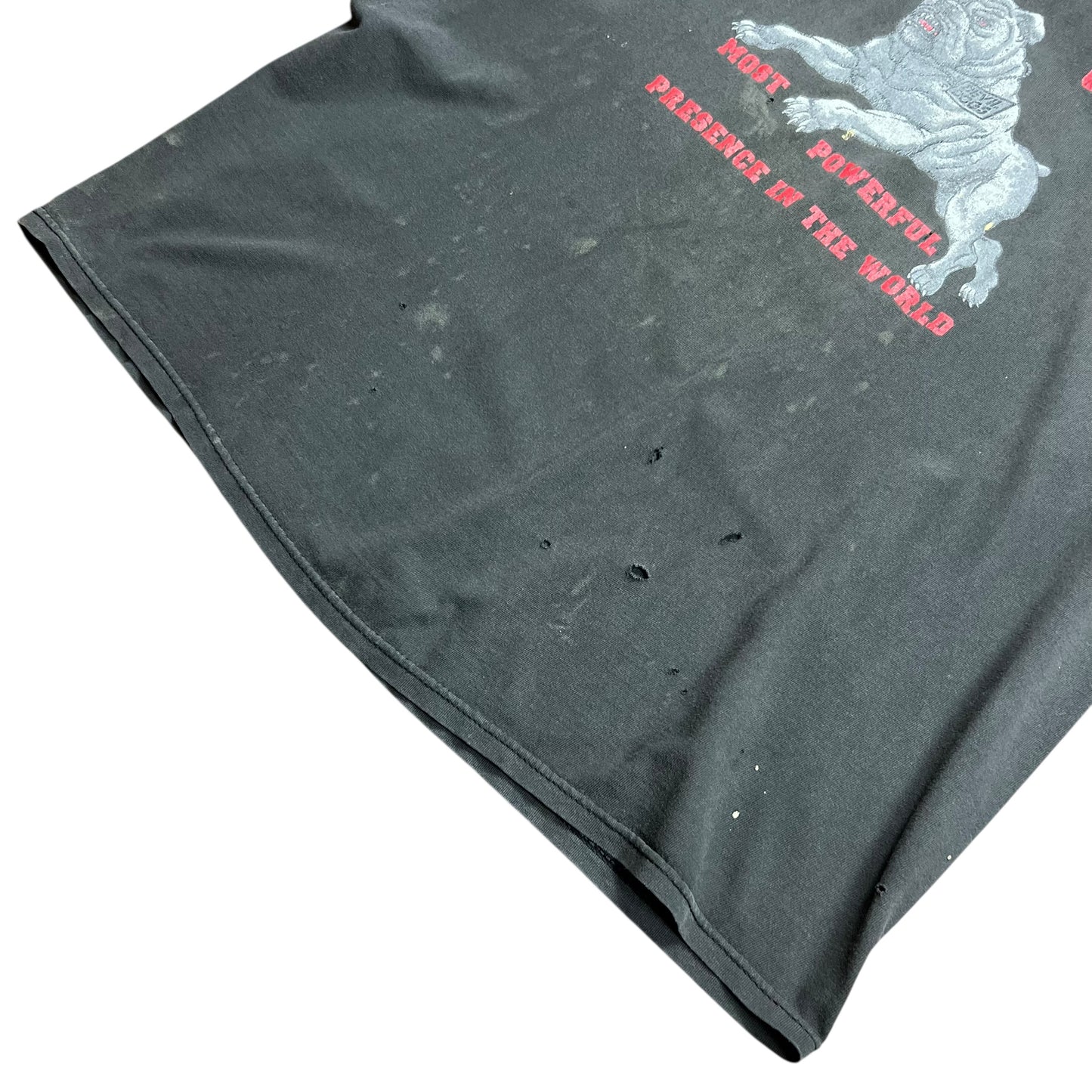 USMC Sleeveless Faded Bulldog Shirt - XL