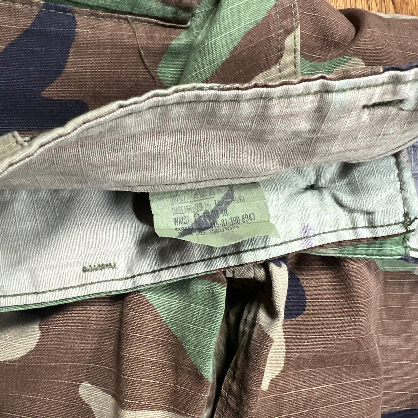 Woodland Camo ARMY Cargo Pants - 30"