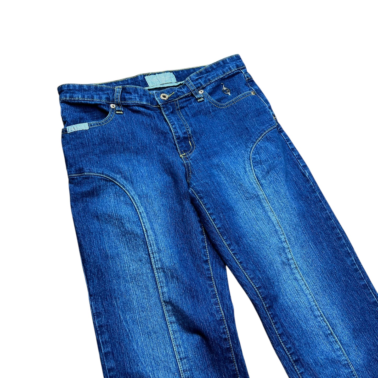Baby Phat Faded Blue Capri Jeans - 30”
