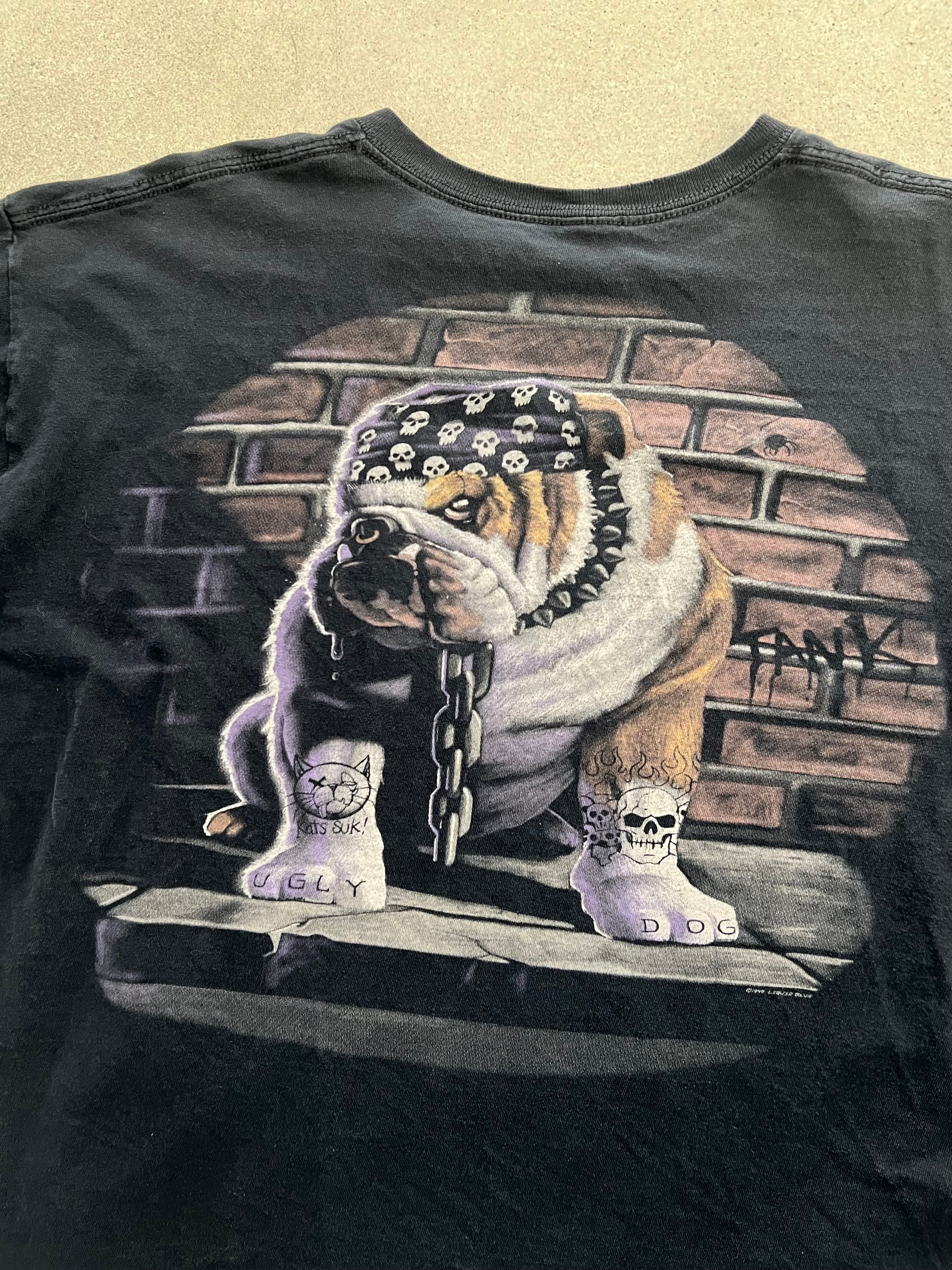 1999 Liquid Blue Bulldog T-Shirt - XL