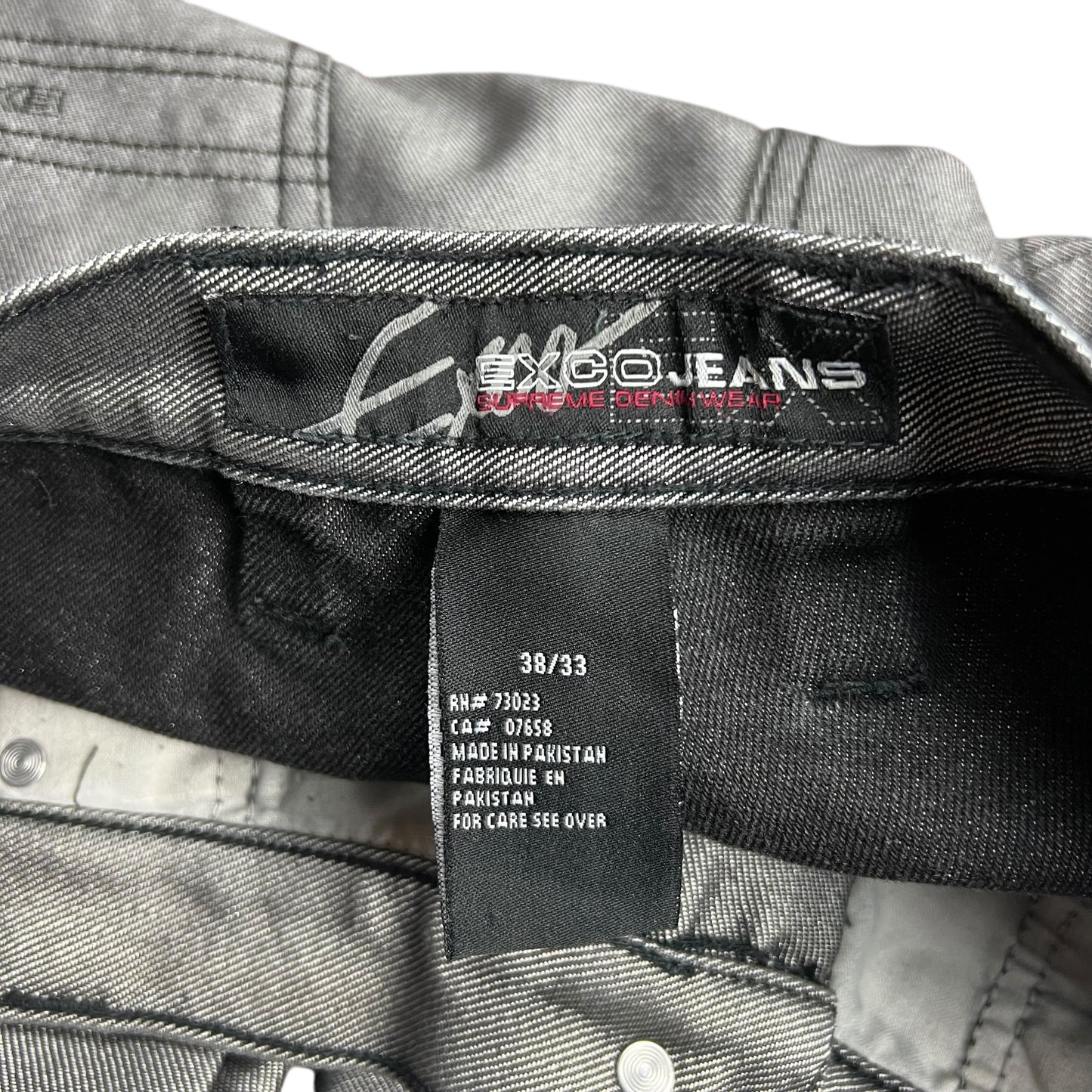 Exco Baggy Metallic Jeans - 36"