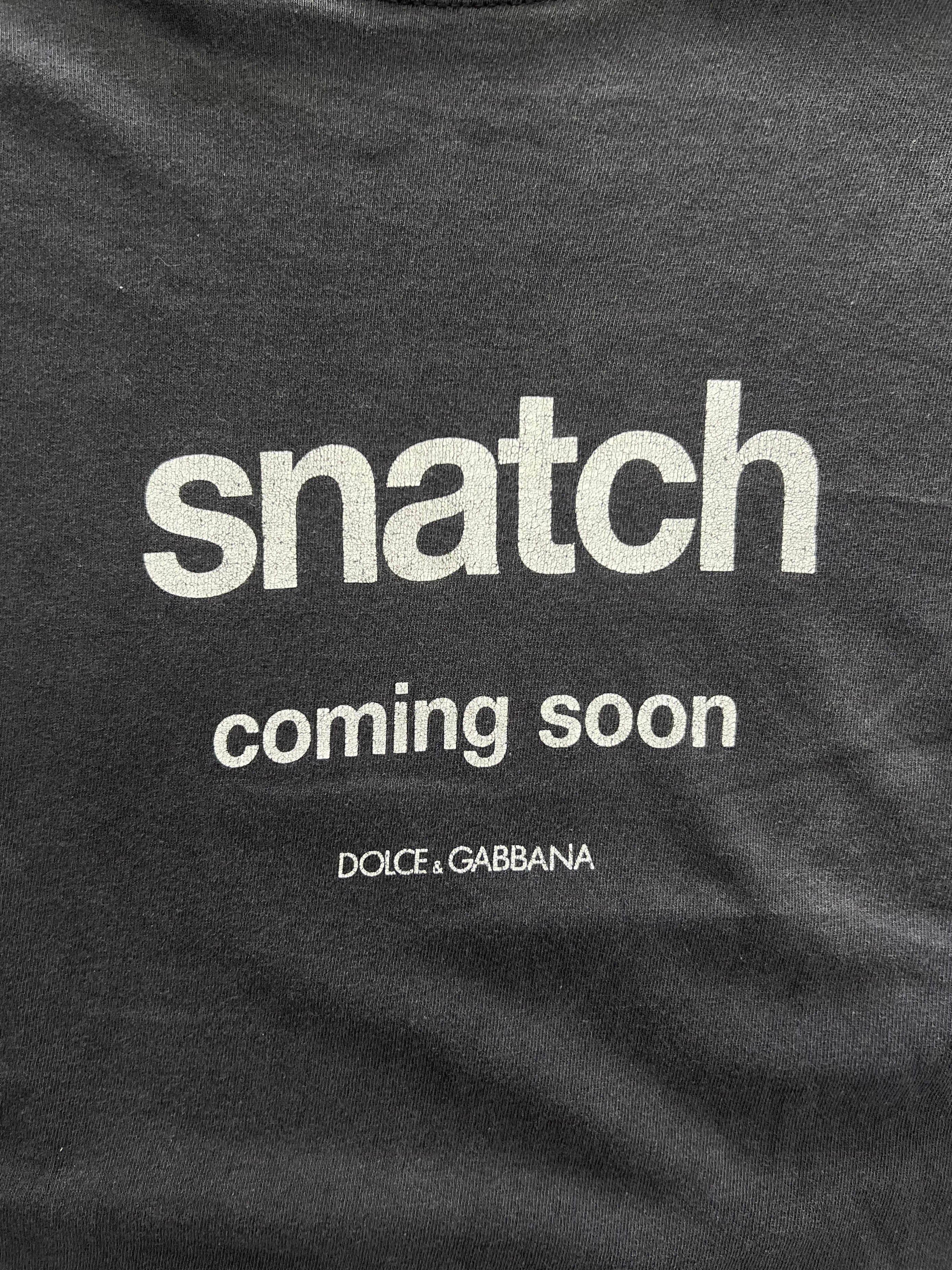 Dolce & Gabbana Snatch Movie Promo T-Shirt - L