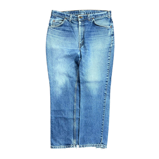 Levi's Faded Orange Tab Blue Jeans - 34"