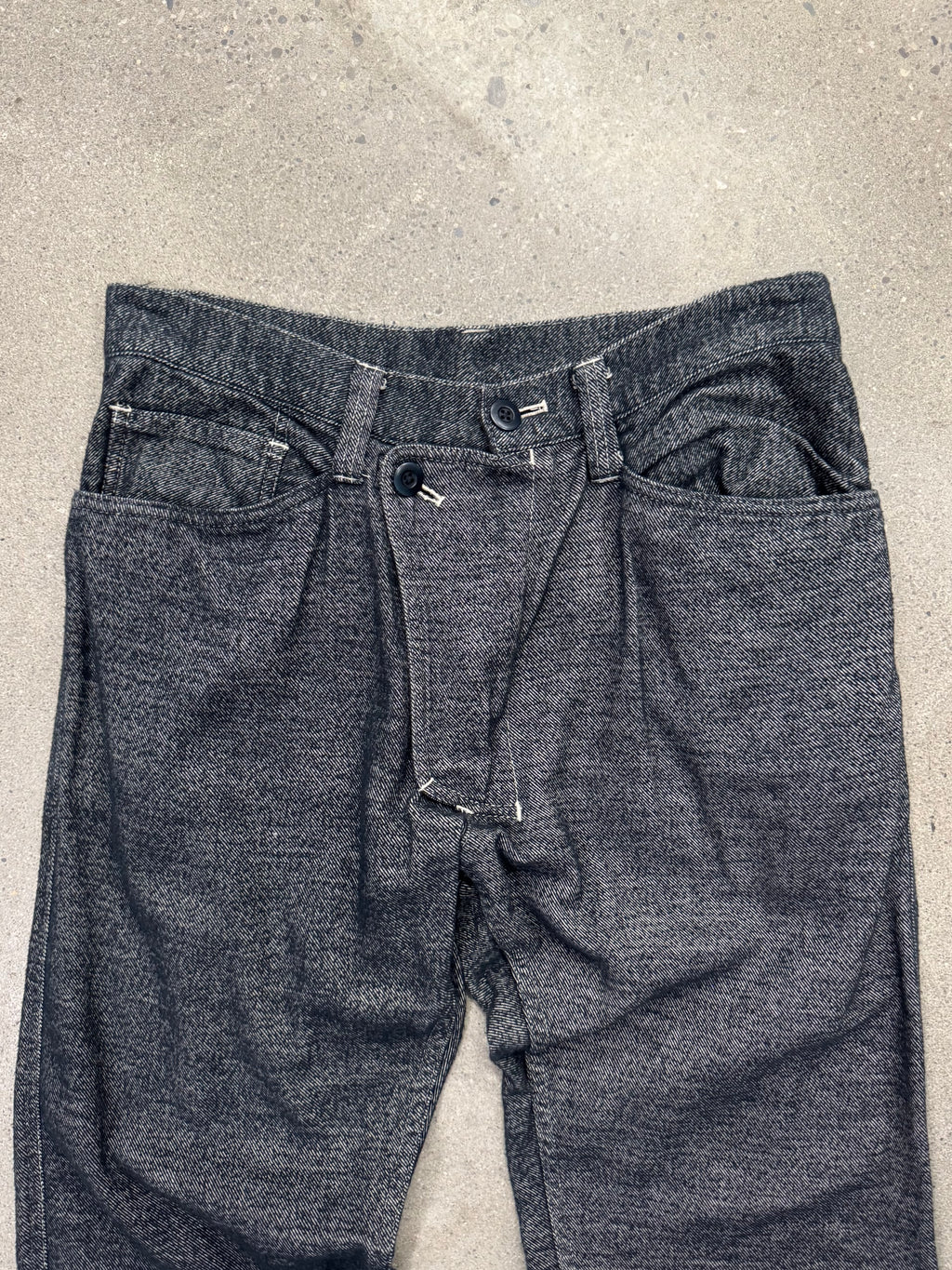 ts(s) Japanese Asymmetric Military Button Fly Pants - 31”