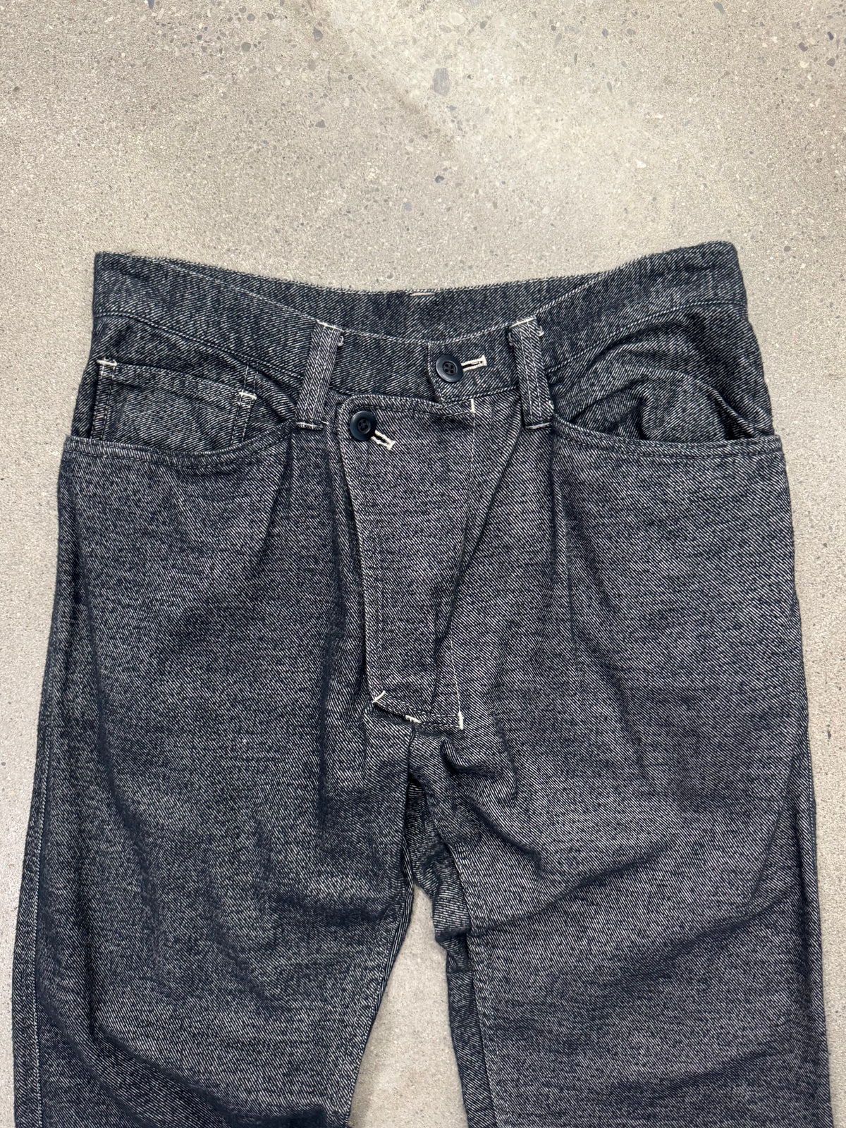 ts(s) Japanese Asymmetric Military Button Fly Pants - 31”