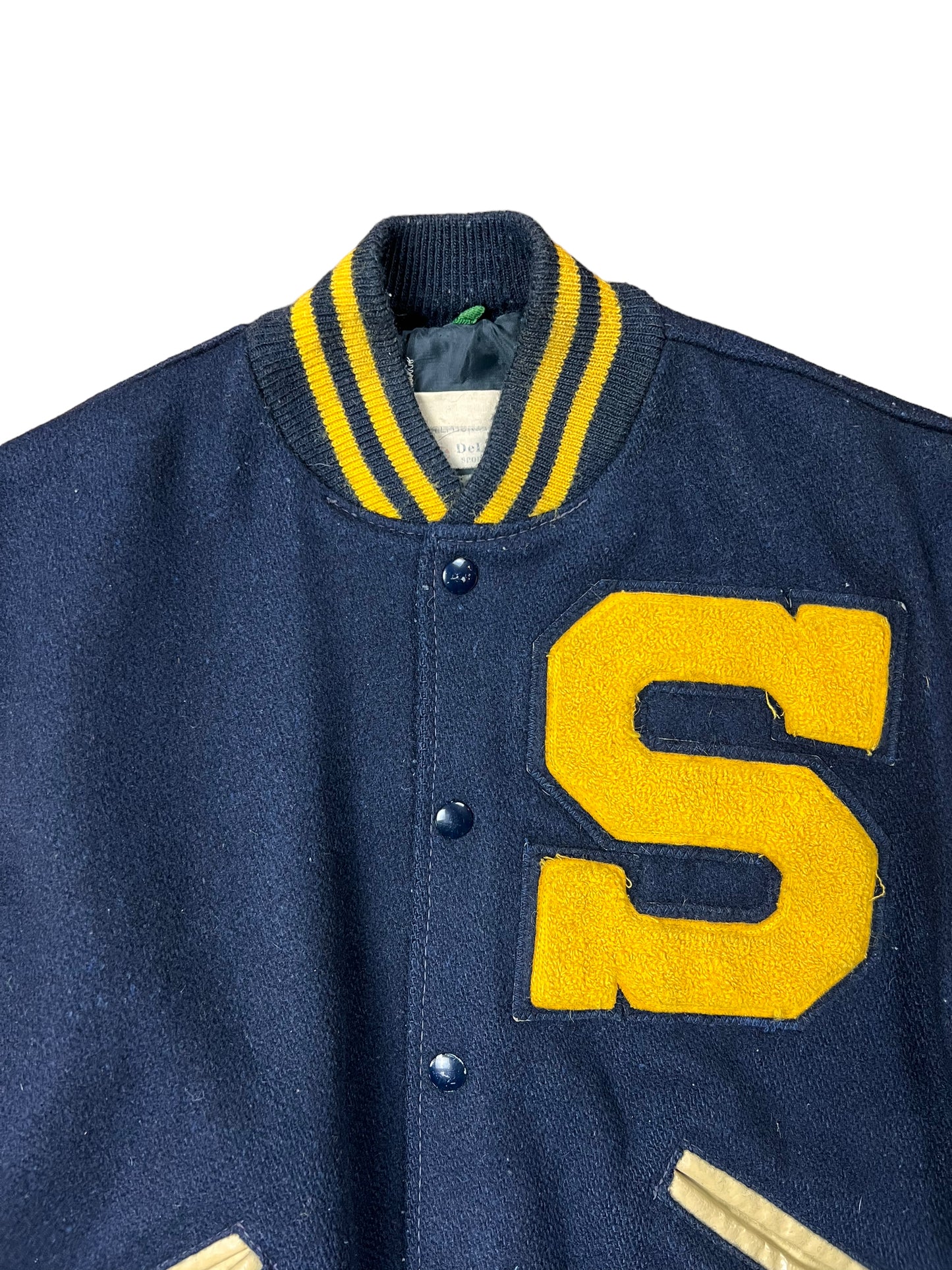 1990’s Delong Varsity Letterman Jacket - S