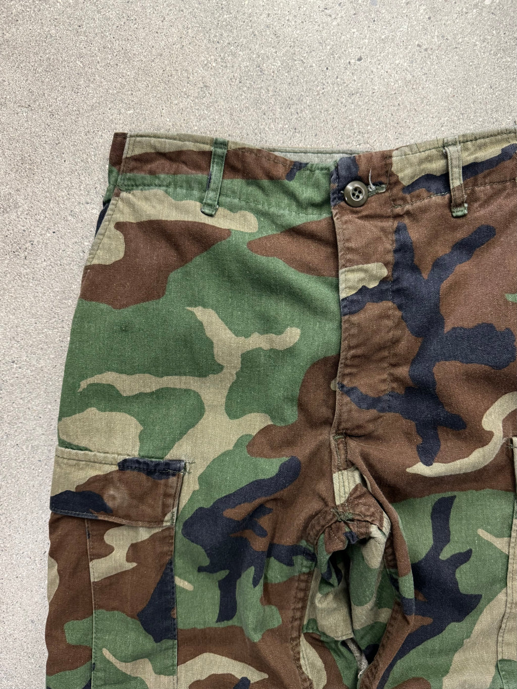 Woodland Camo ARMY Capris - 30”