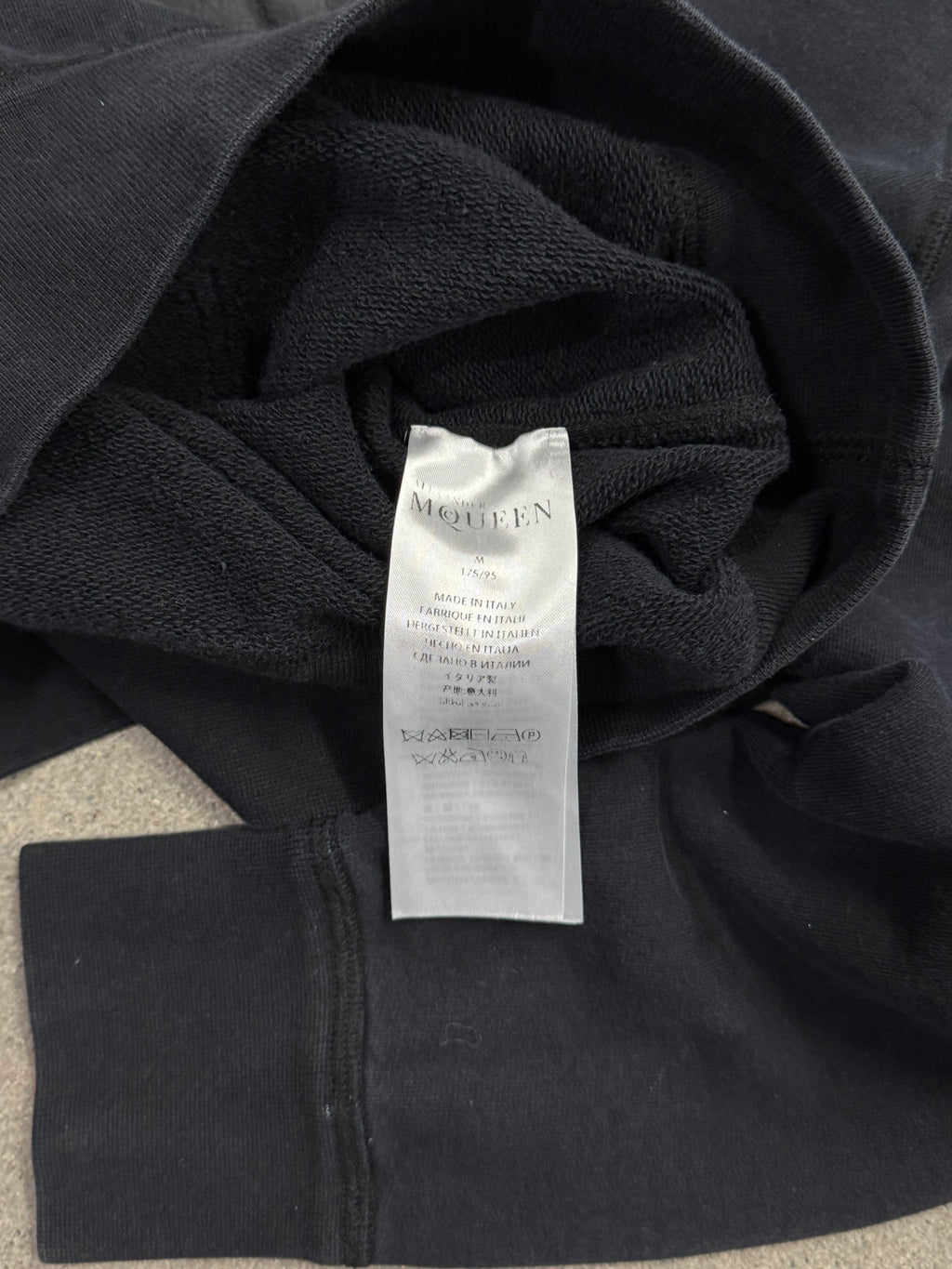 Alexander McQueen Number 9 Patch Crewneck Sweatshirt - M