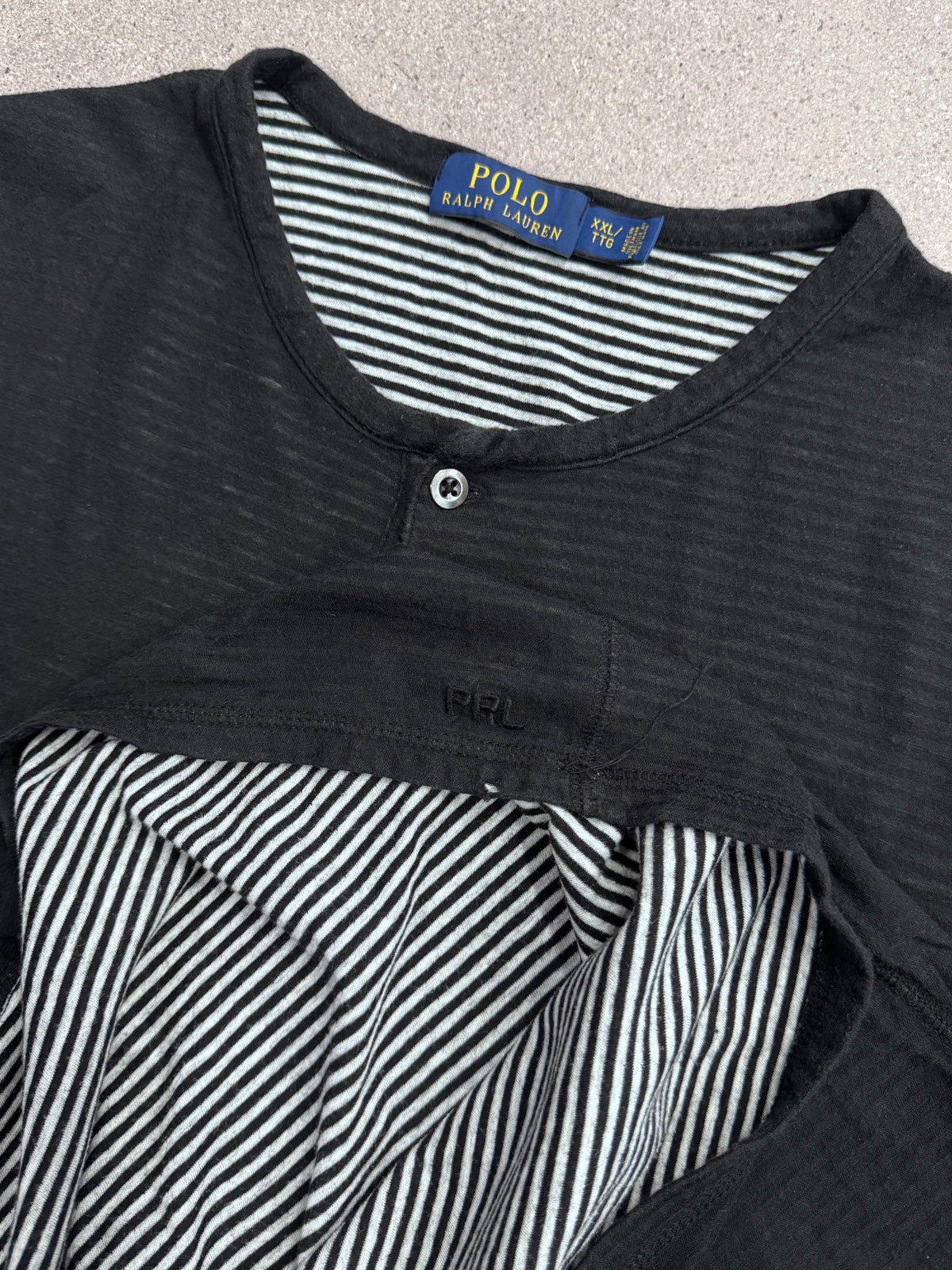 Polo Ralph Lauren Stripe Henley T-Shirt - XL