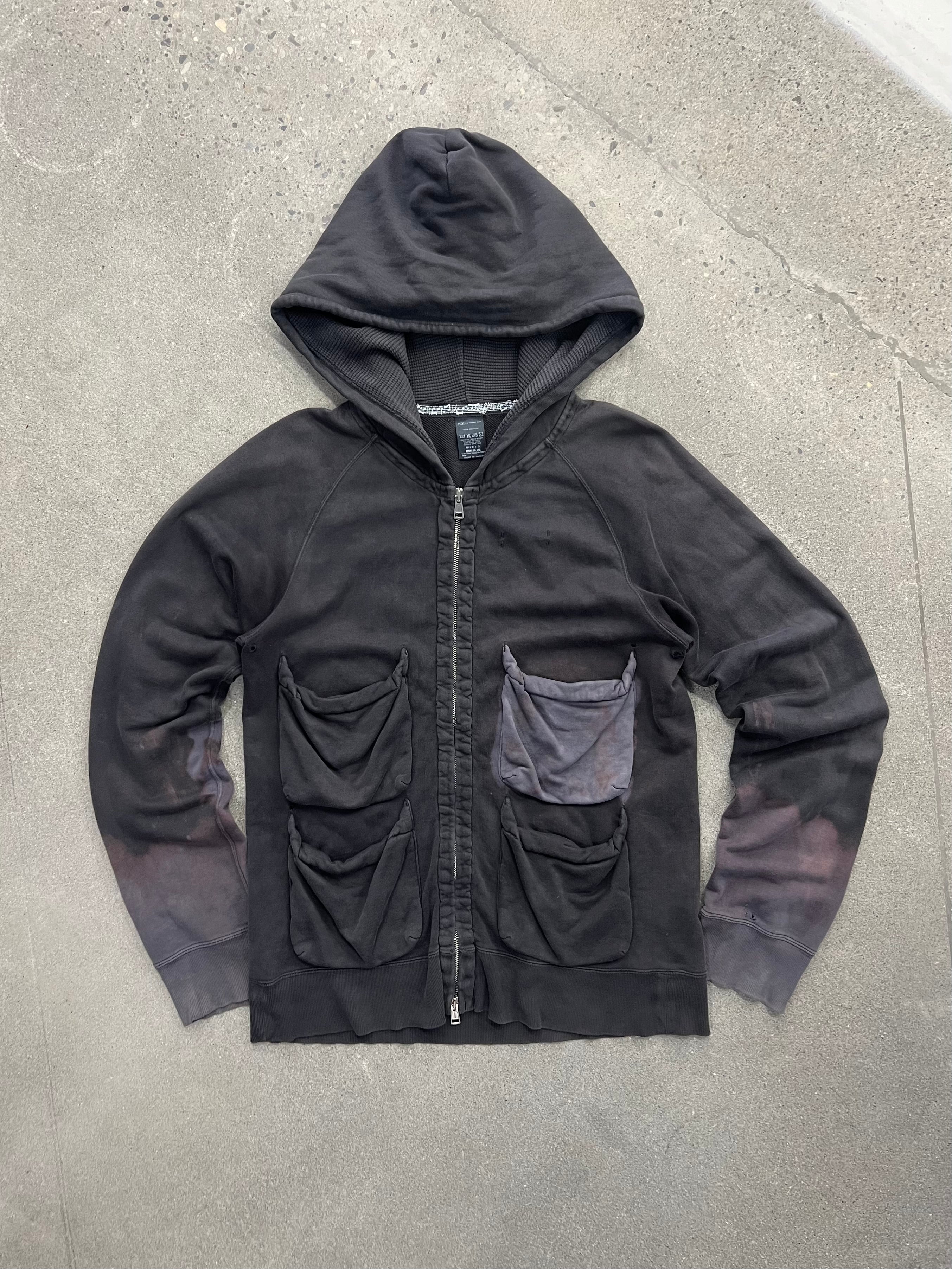Number (N)ine Multi Pocket Hoodie - L