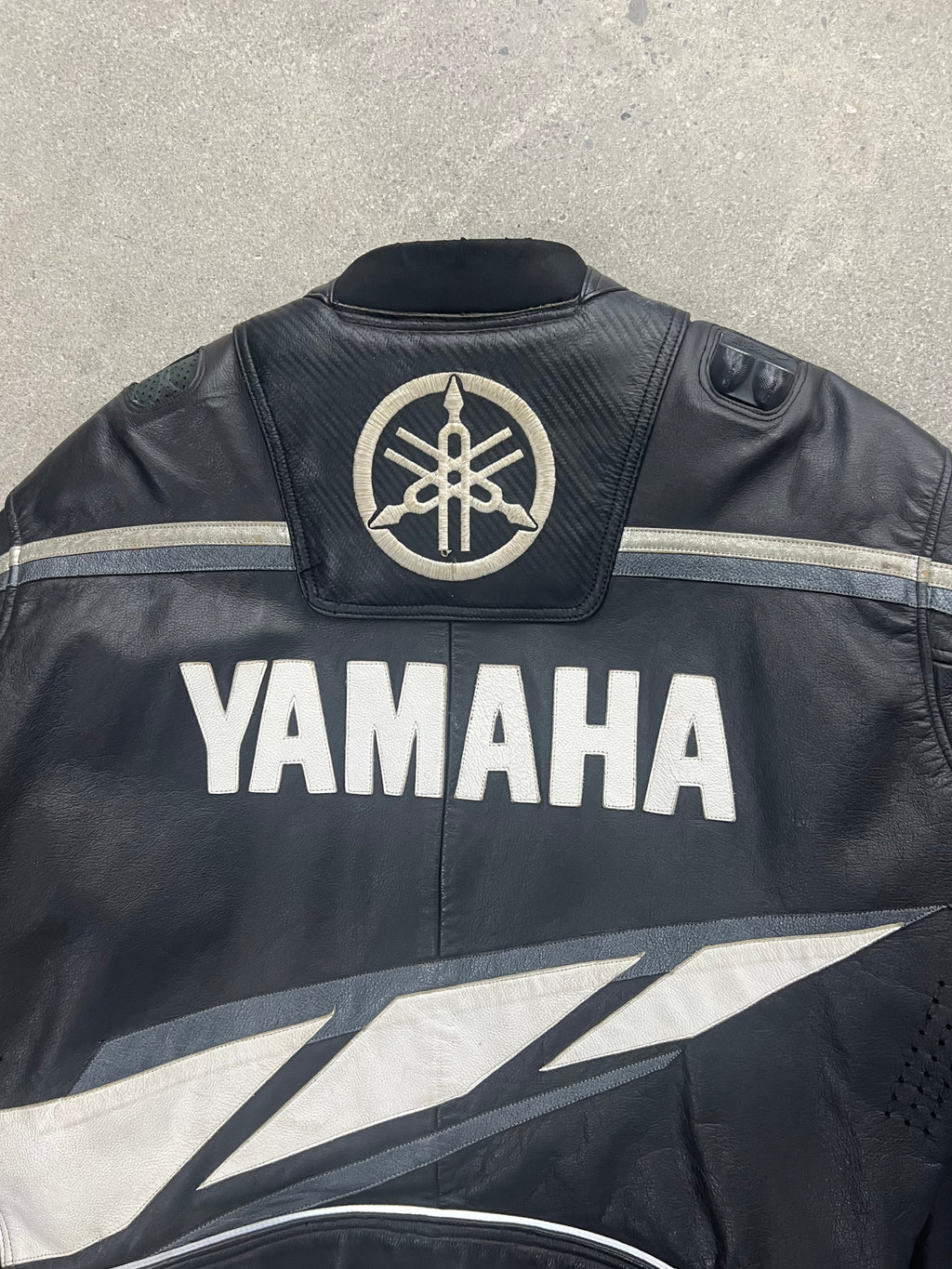 Yamaha Leather Motorcycle Jacket - L