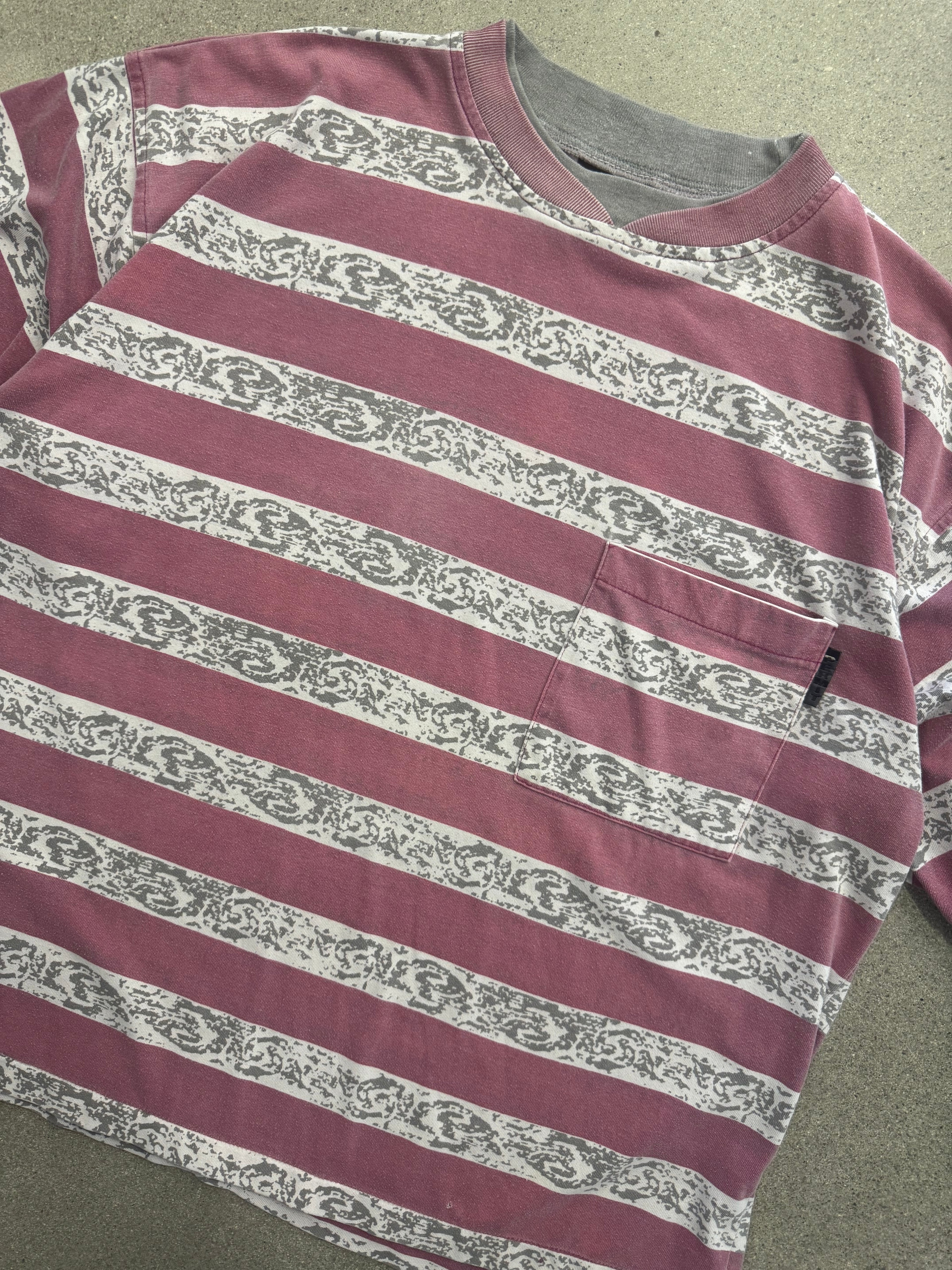Permit Striped Surf T-Shirt – L