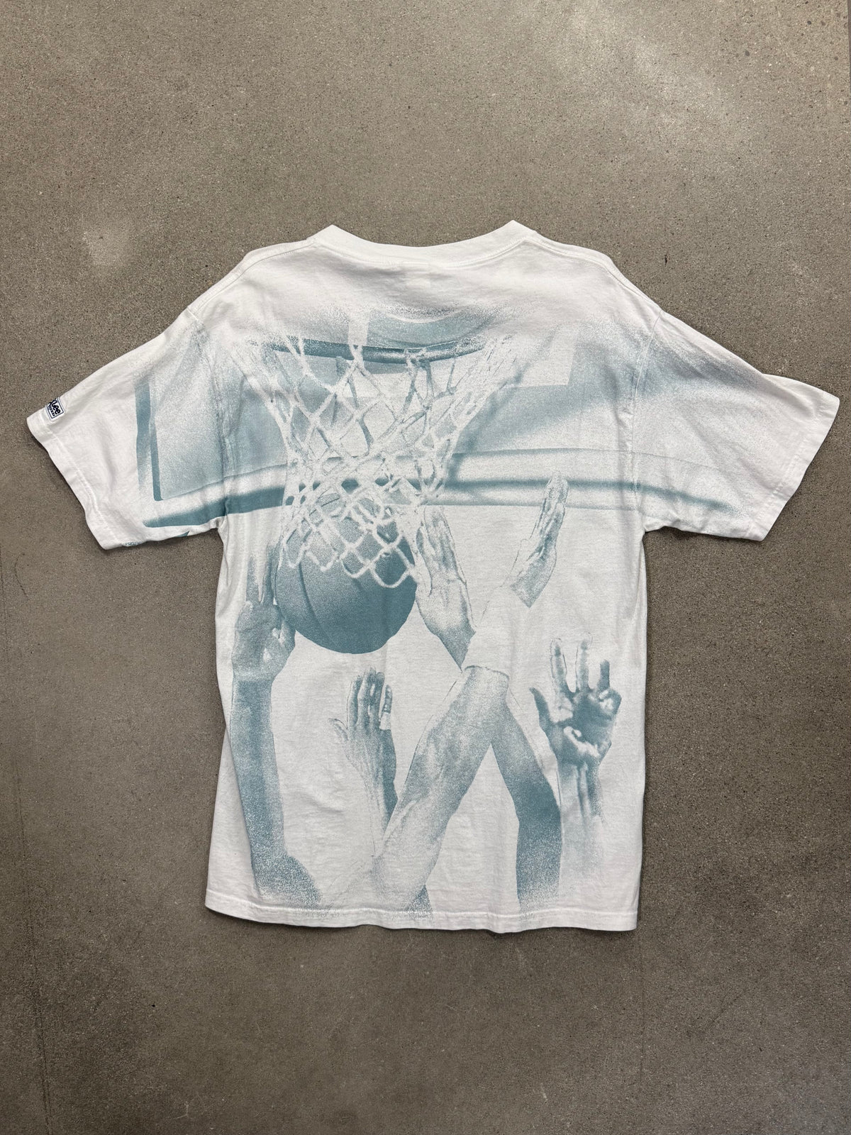 1994 Toronto Raptors NBA Shadow T-Shirt - L