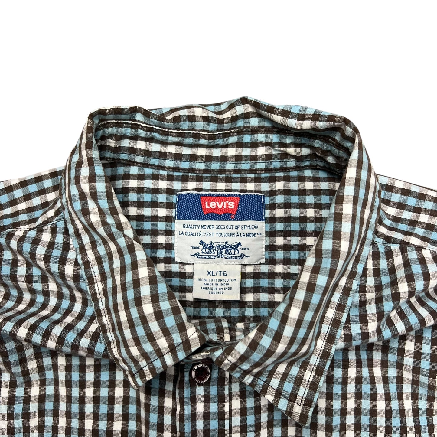 Levi's Orange Tab Short Sleeve Button-up Shirt - XL