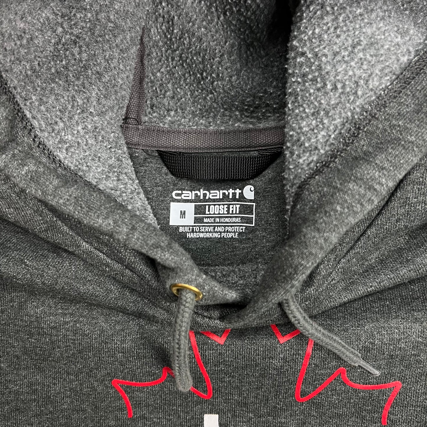 Carhartt Canadian Graphic Loose Fit Work Hoodie - L