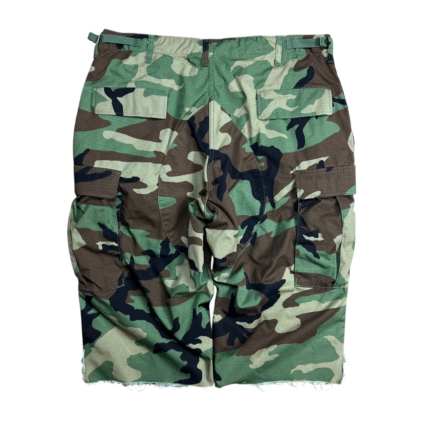 ARMY Woodland Camo Capris - 38"