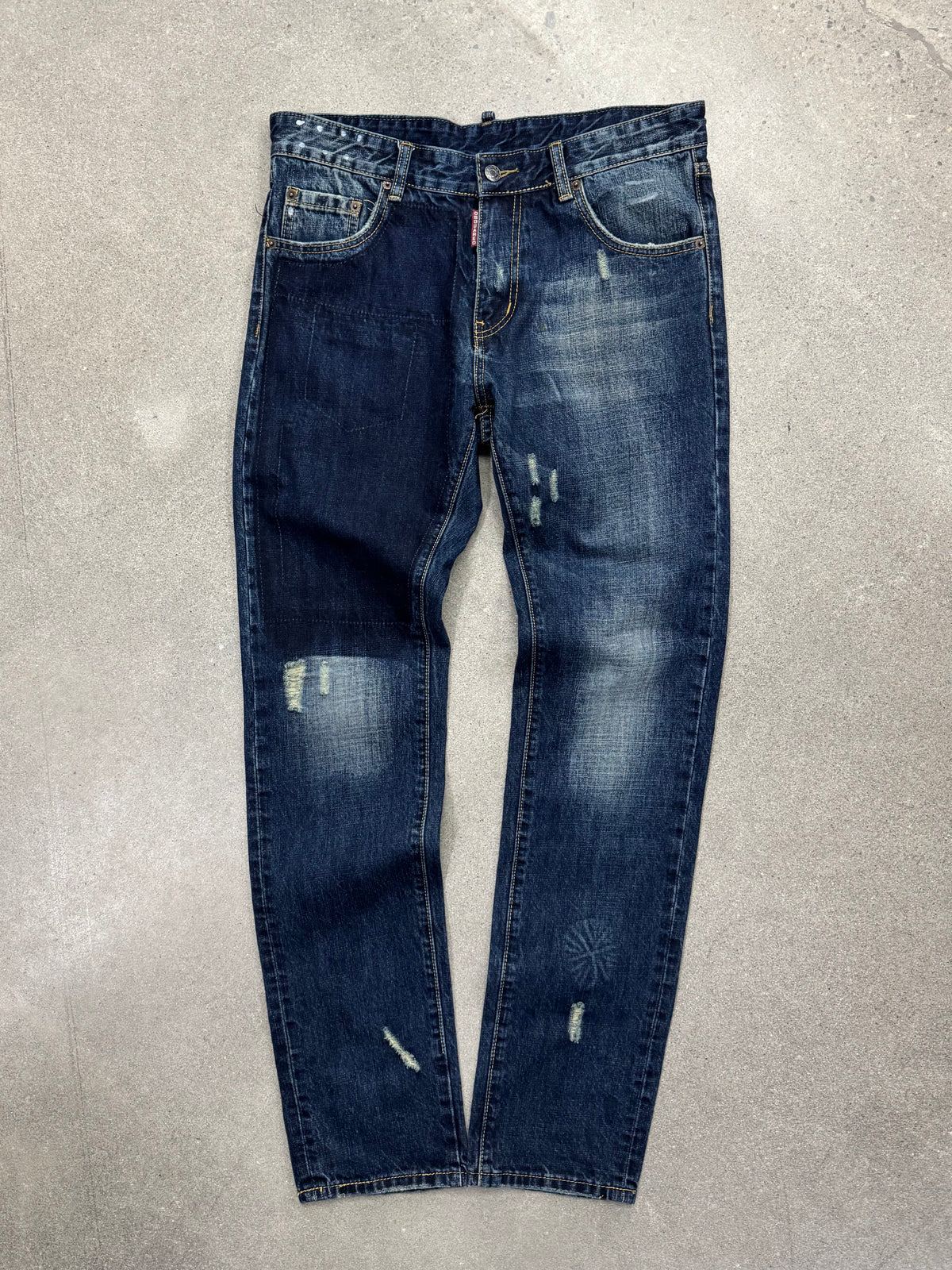 Dsquared2 Faded & Distressed Jeans - 33”