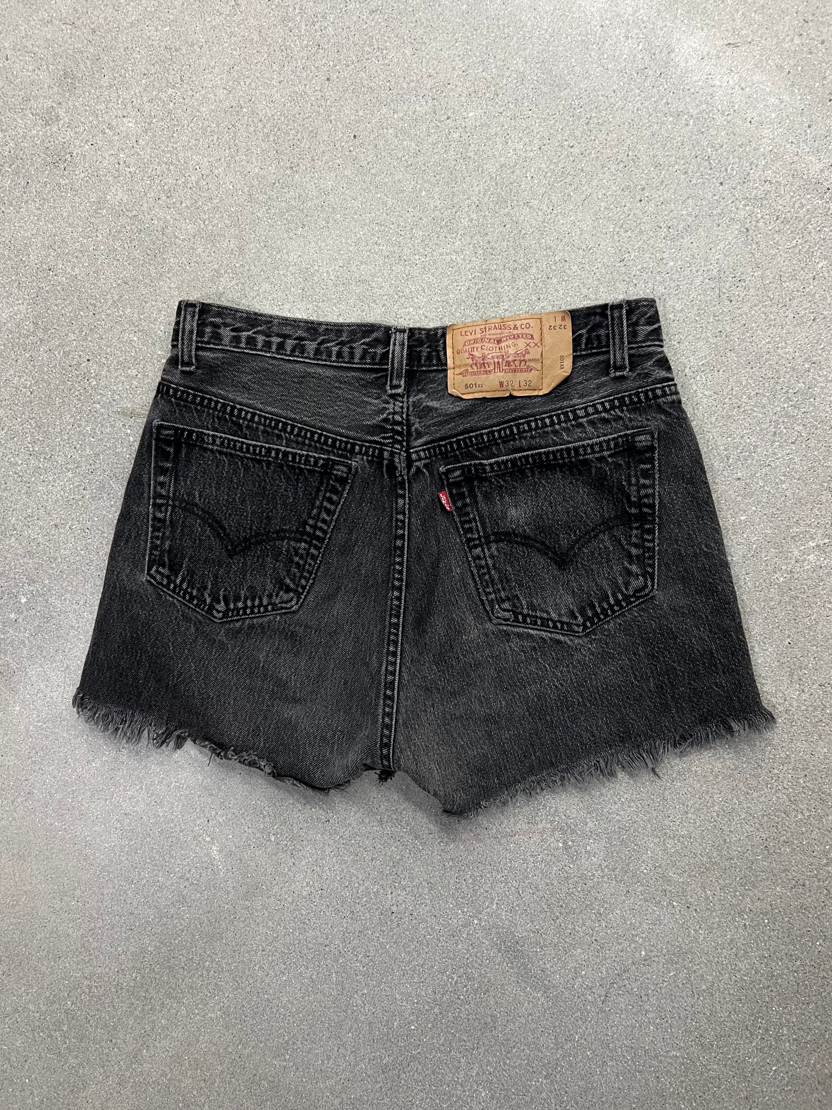 Faded Levi’s 501XX Jean Shorts - 31”