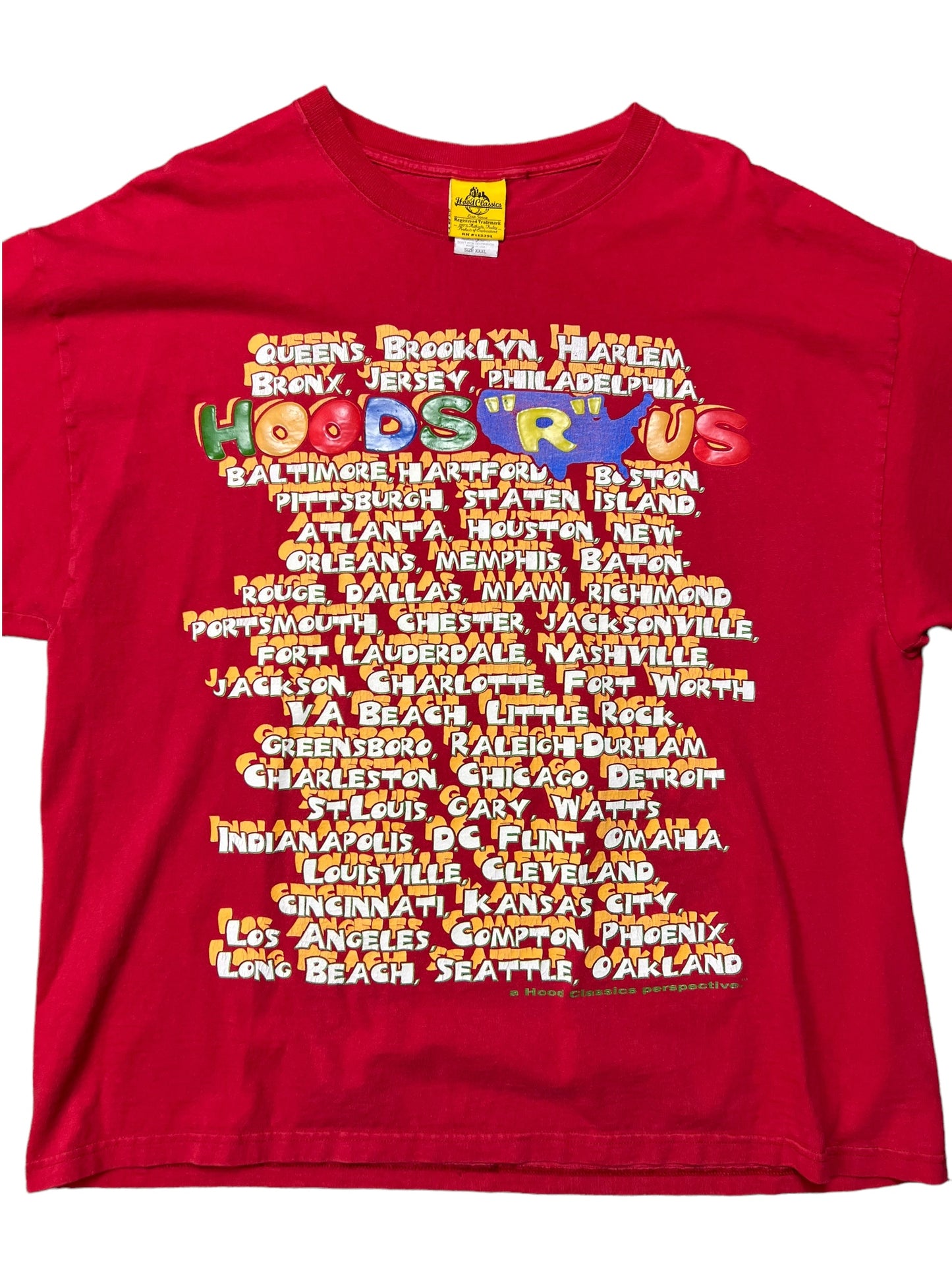 1990’s Hoods “R” Us T-shirt - XXL