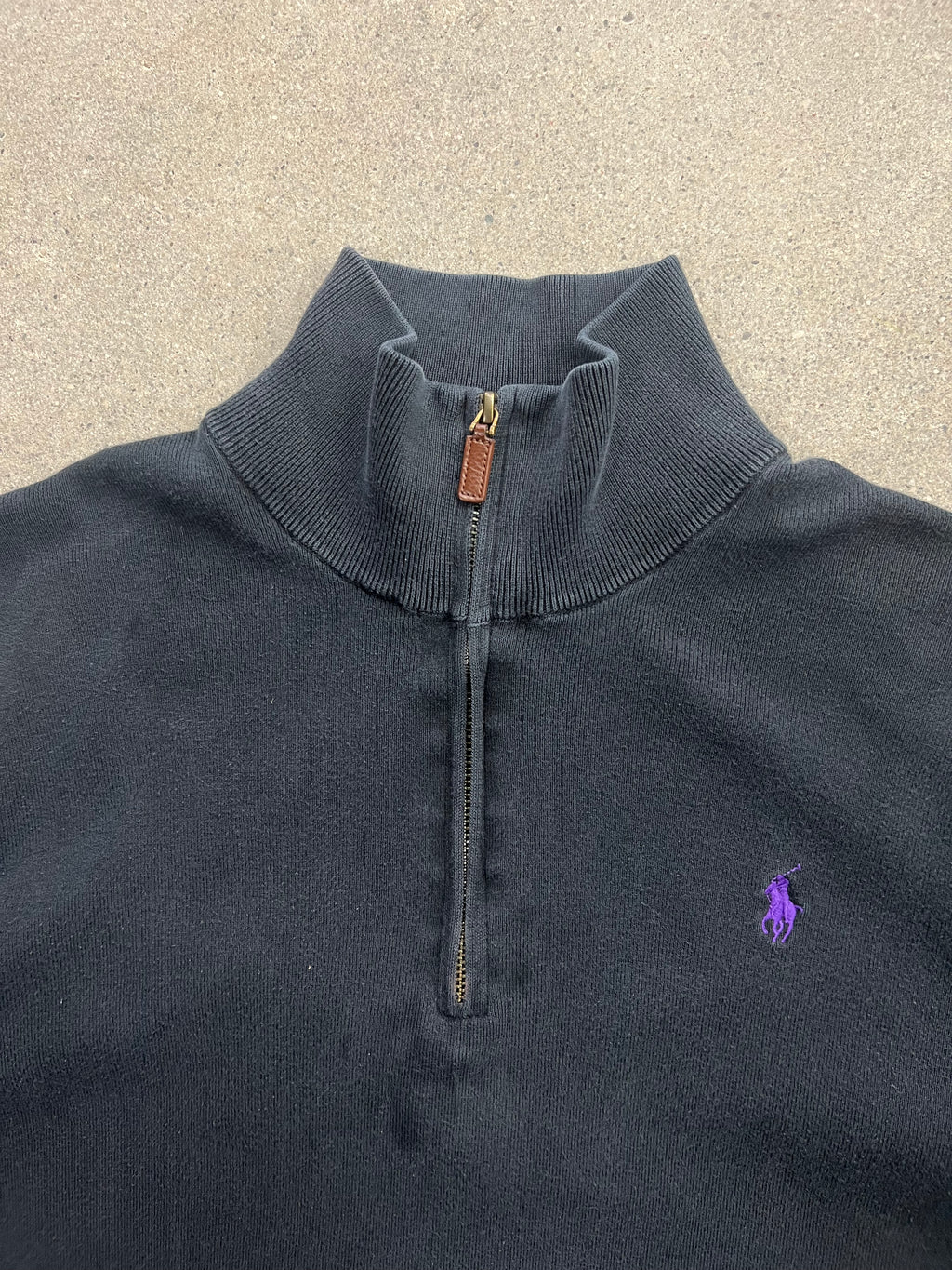Polo Ralph Lauren Quarter Zip Sweater - M