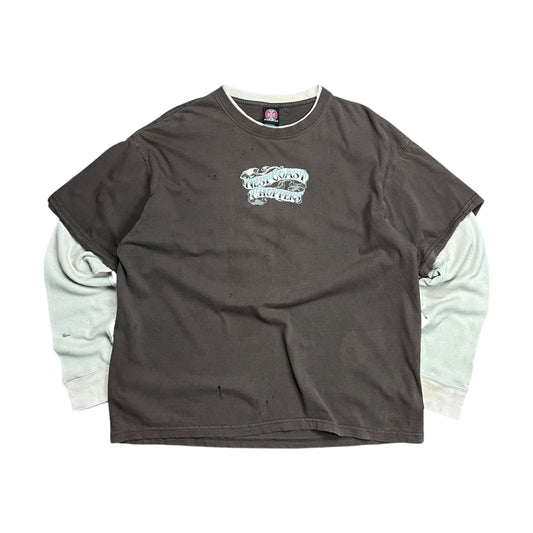 West Coast Choppers Jesse James Double Layered Thermal T-shirt - XL