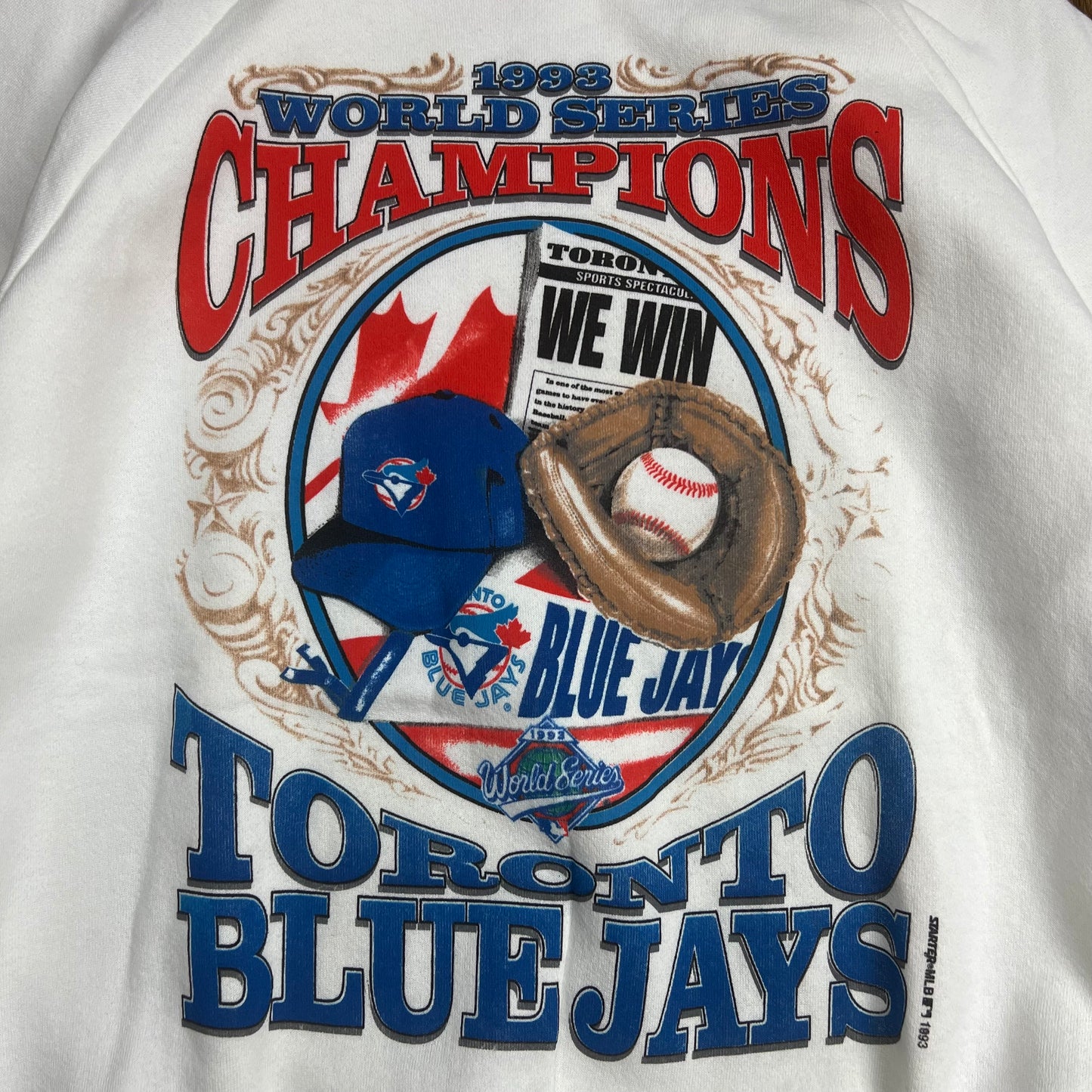1993 Toronto Blue Jays World Series Champions Crewneck - XL
