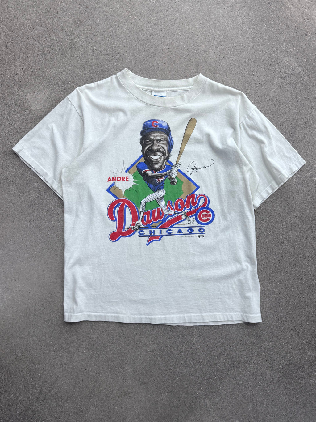 1988 Salem Sportswear Andre Dawson Chicago Cubs MLB T-Shirt - L