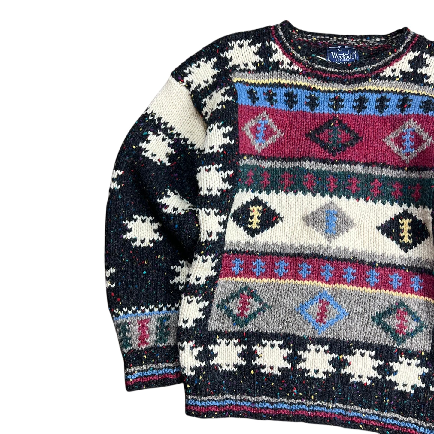 Woolrich Multicoloured ￼Knit Sweater - M