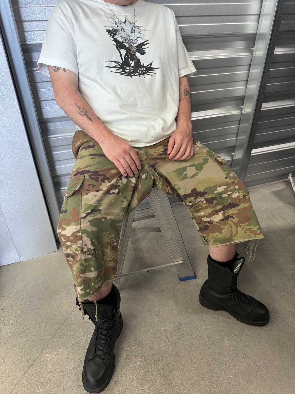 Scorpion W2 Camo ARMY Caprihose - 38”