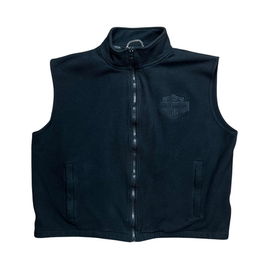 Harley-Davidson Black Fleece Vest - M