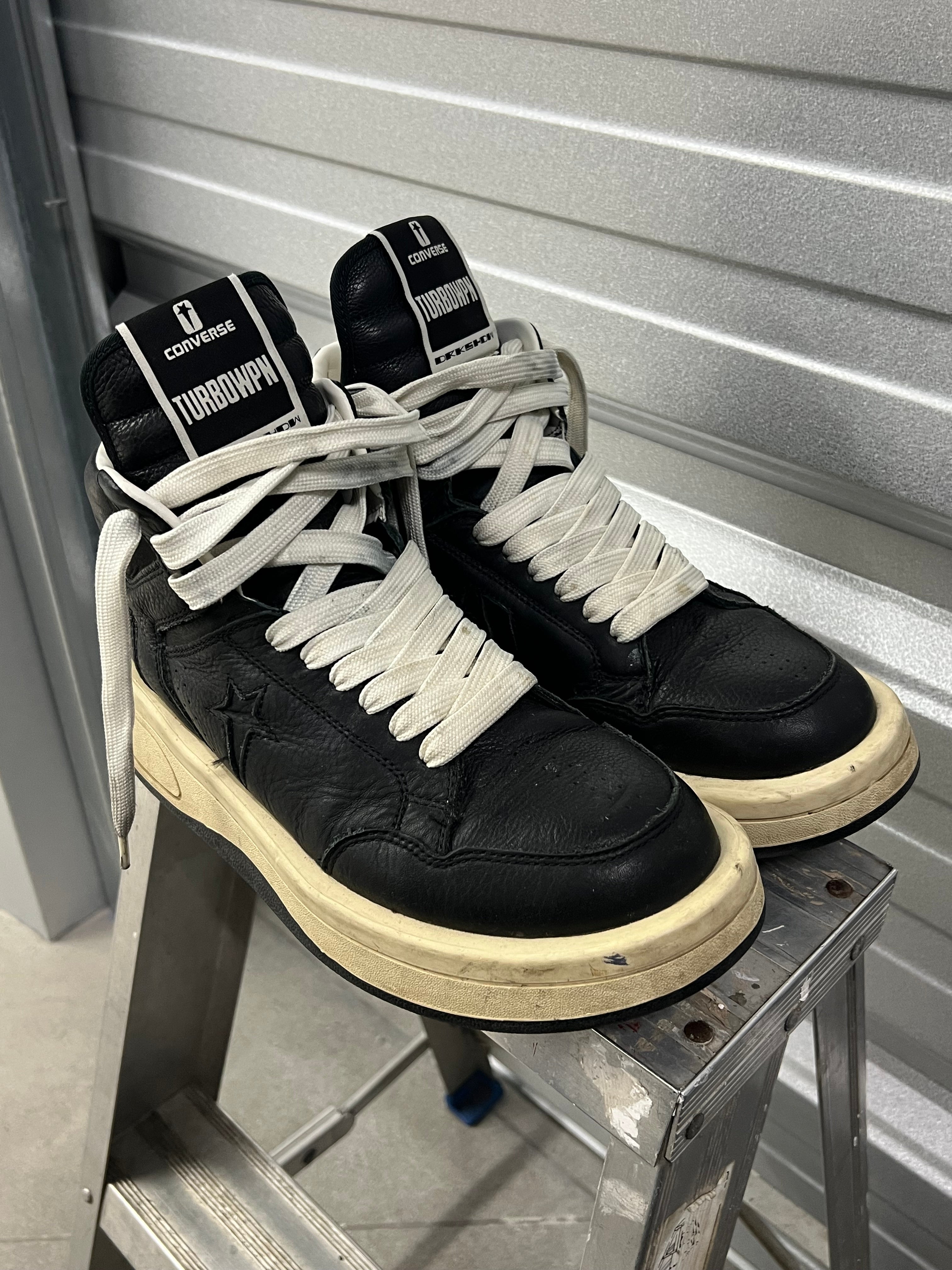 Converse x Rick Owens DRKSHDW TURBOWPN Sneakers - 9