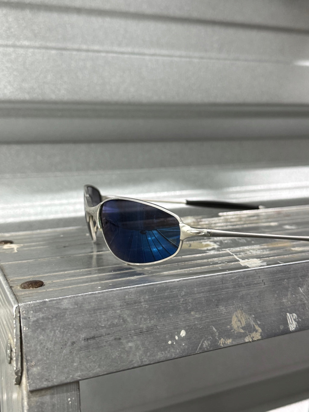 Oakley A Wire Gen 1.0 Ice Iridium Sunglasses