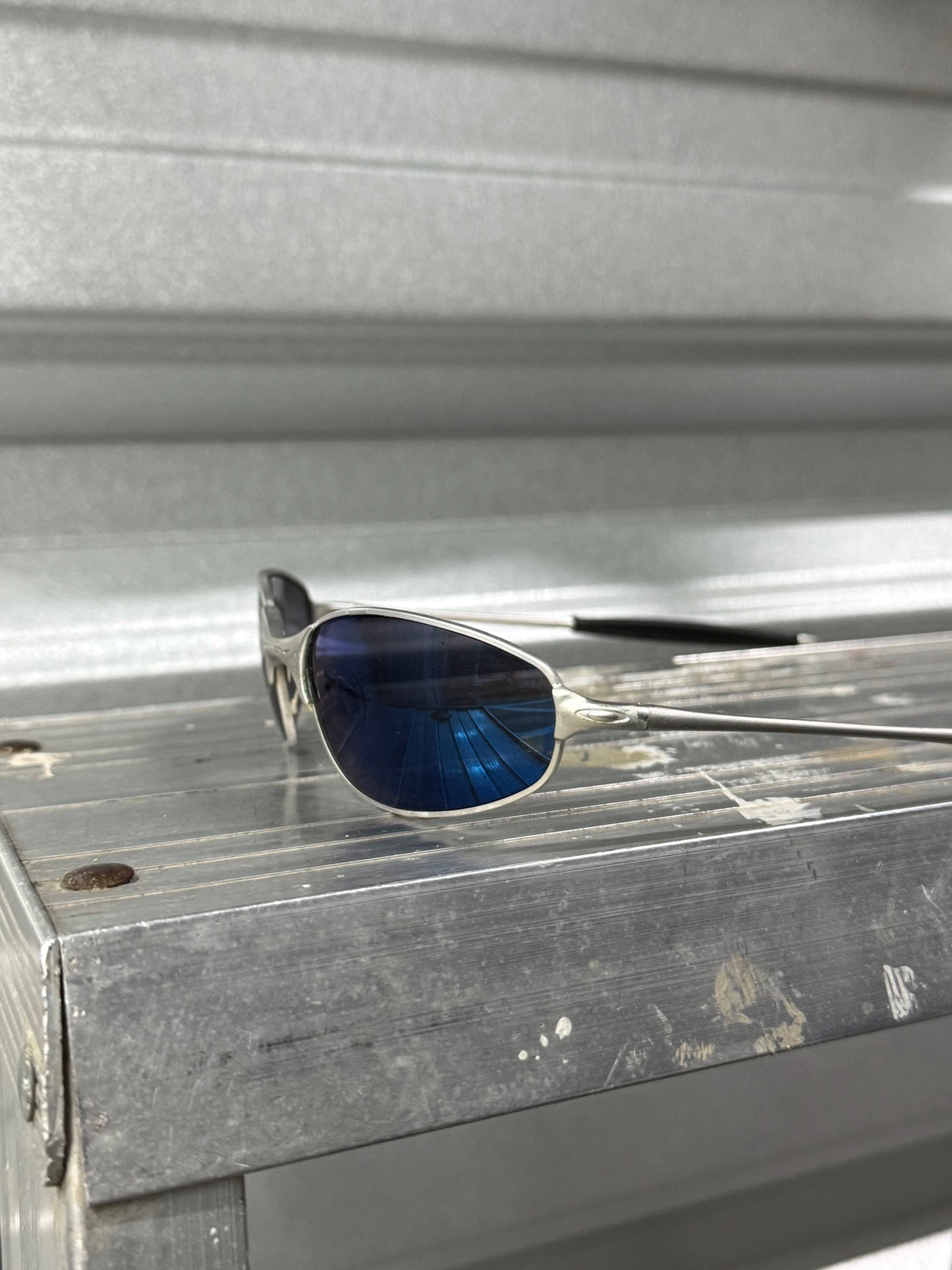 Oakley A Wire Gen 1.0 Ice Iridium Sunglasses