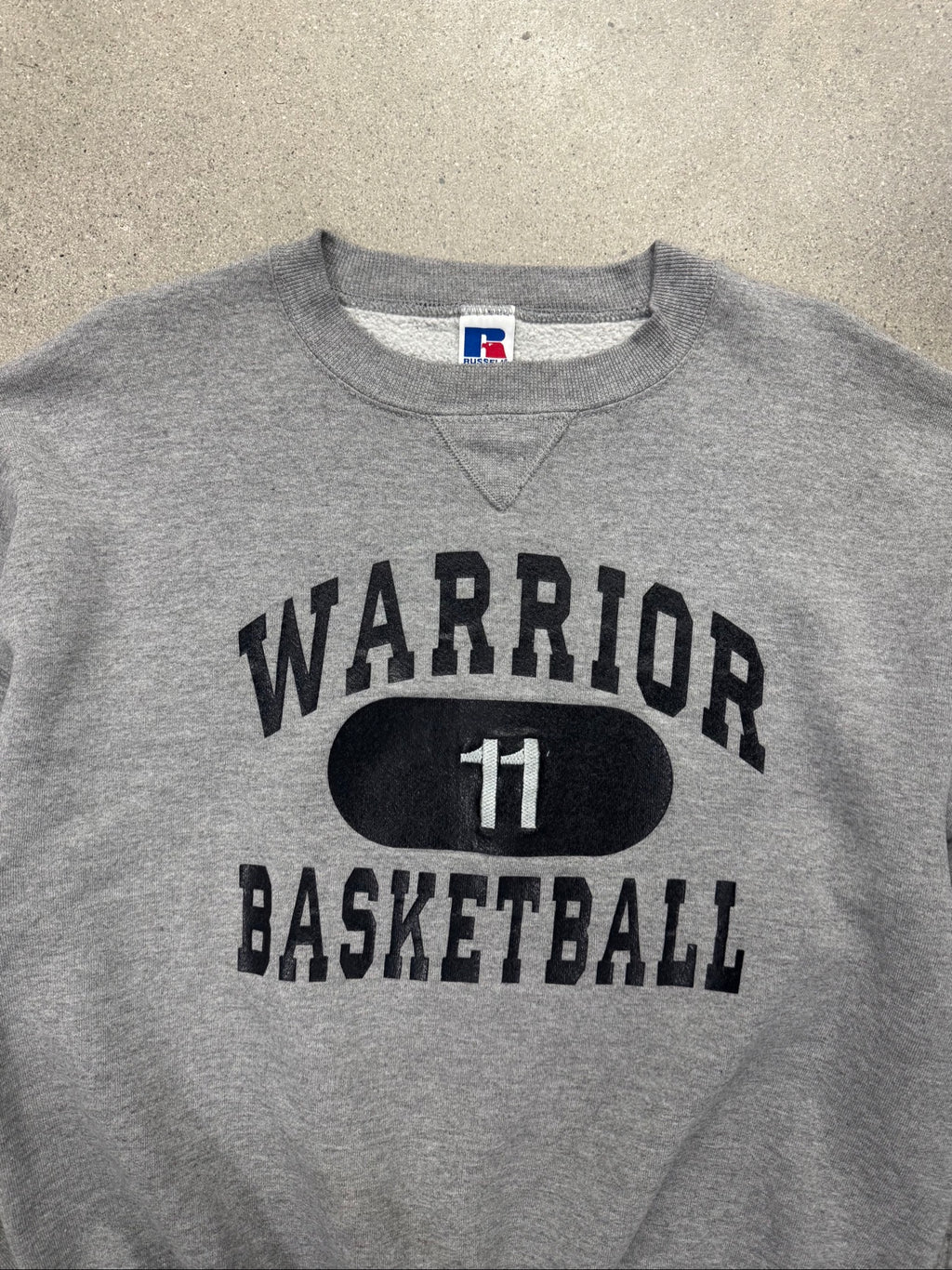 Russell Athletic Warrior Basketball Crewneck Sweatshirt - L