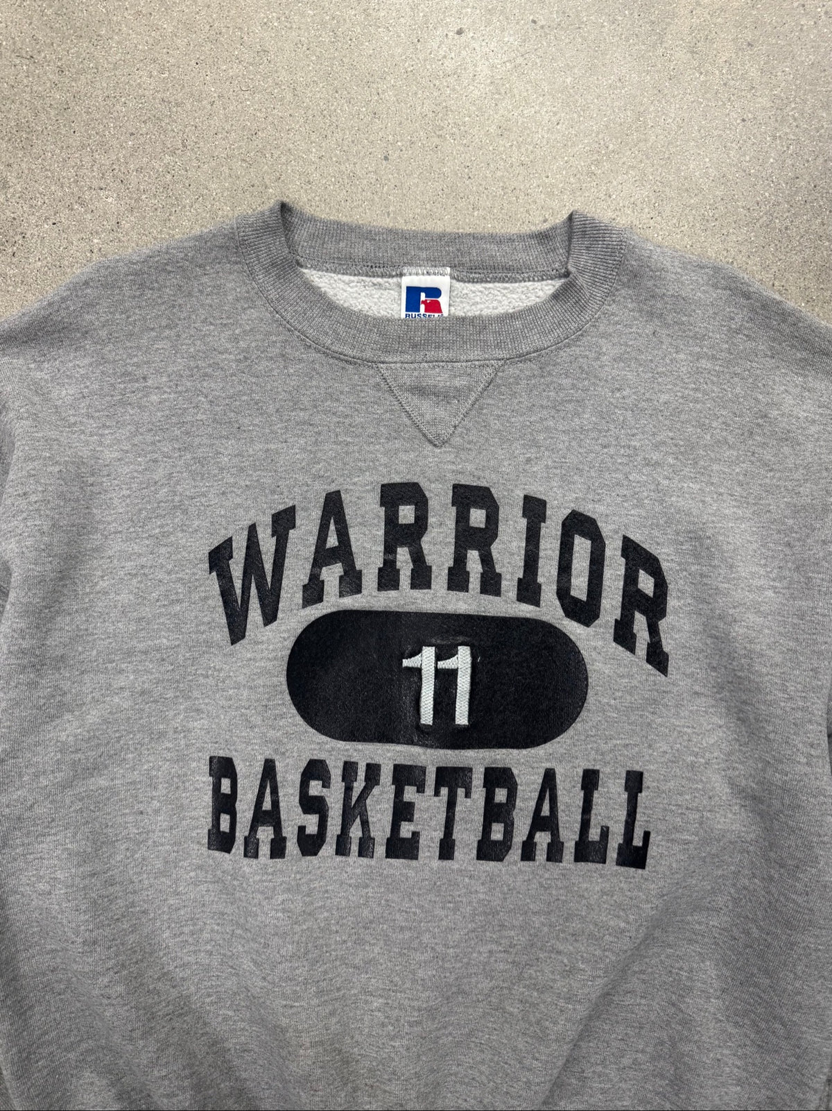 Russell Athletic Warrior Basketball Crewneck Sweatshirt - L