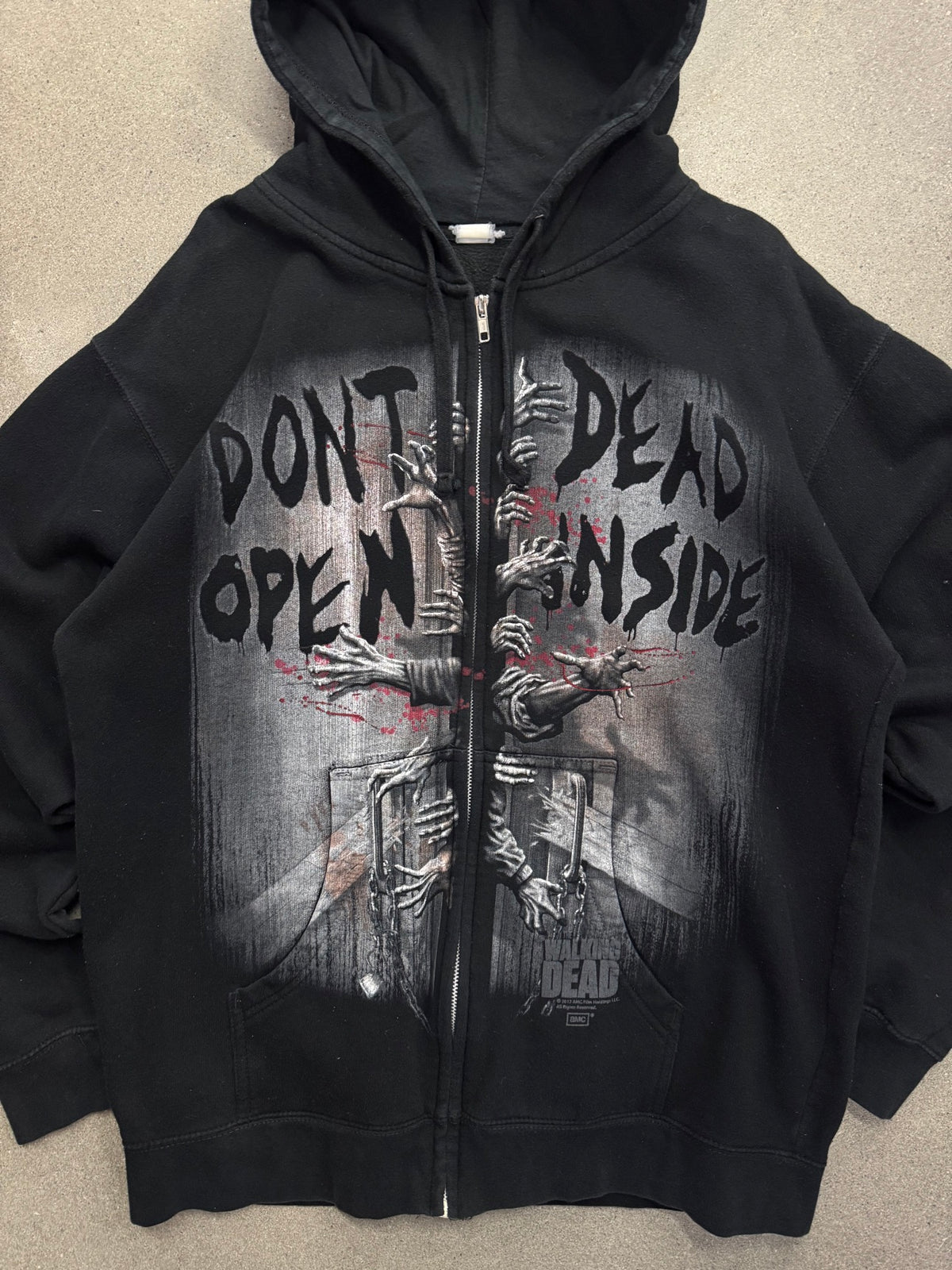 The Walking Dead Dead Inside Full-Zip Hoodie - L