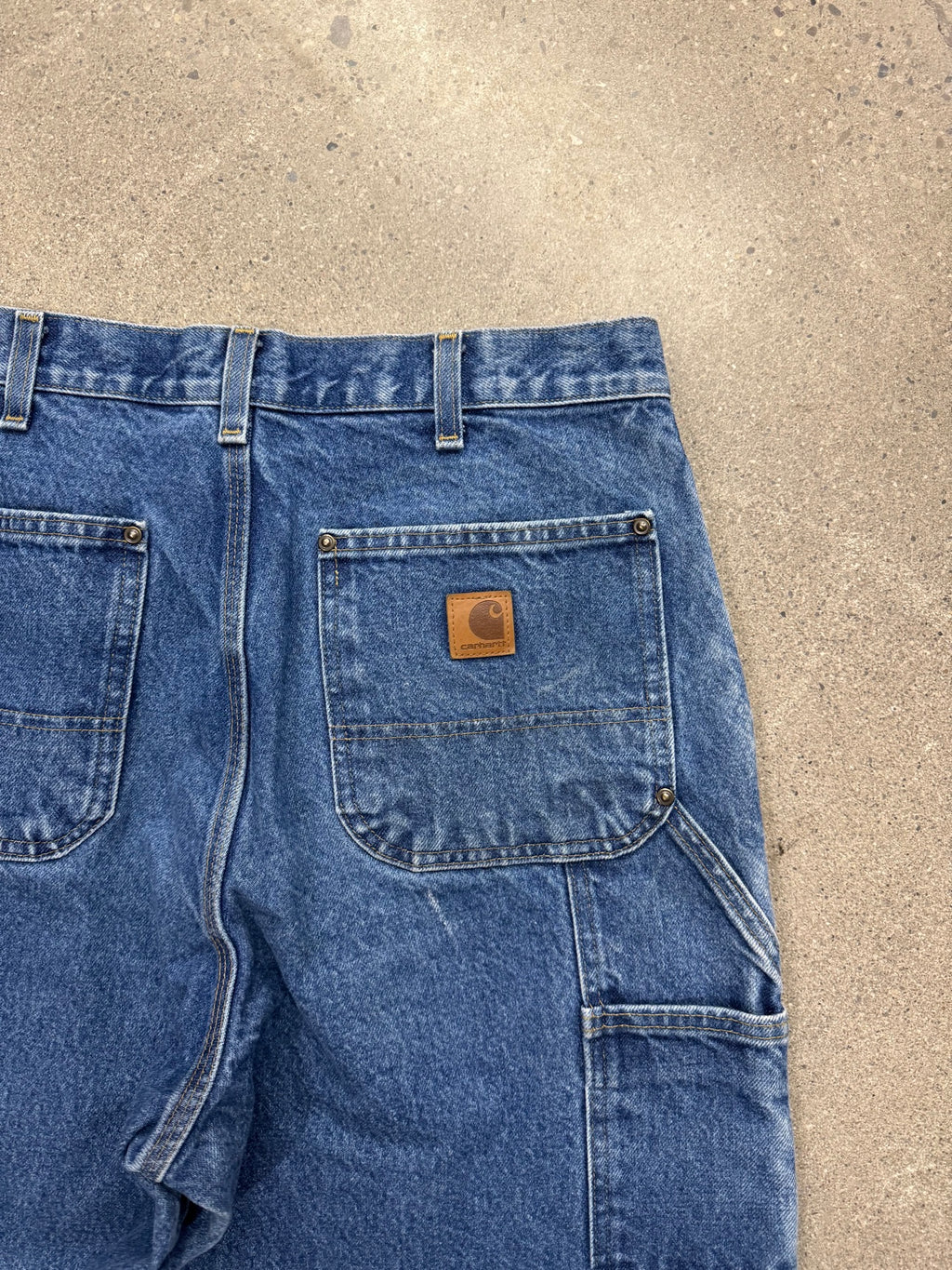 Carhartt Denim Double Knee Work Pants - 31"