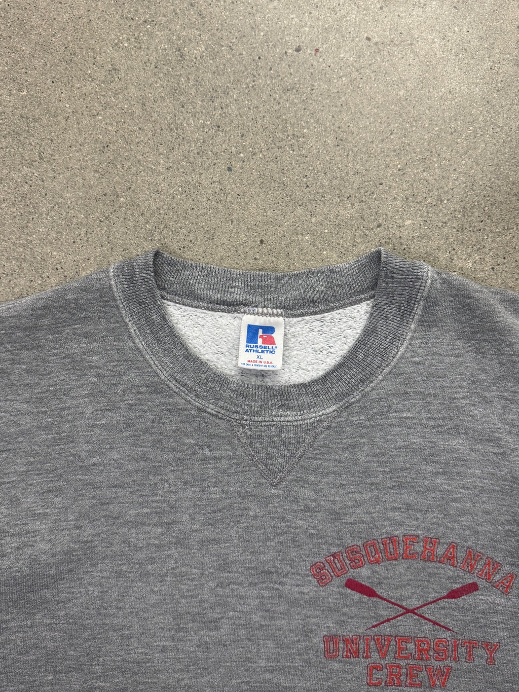 Russell Athletic Susquehanna University Crew Crewneck Sweatshirt - L