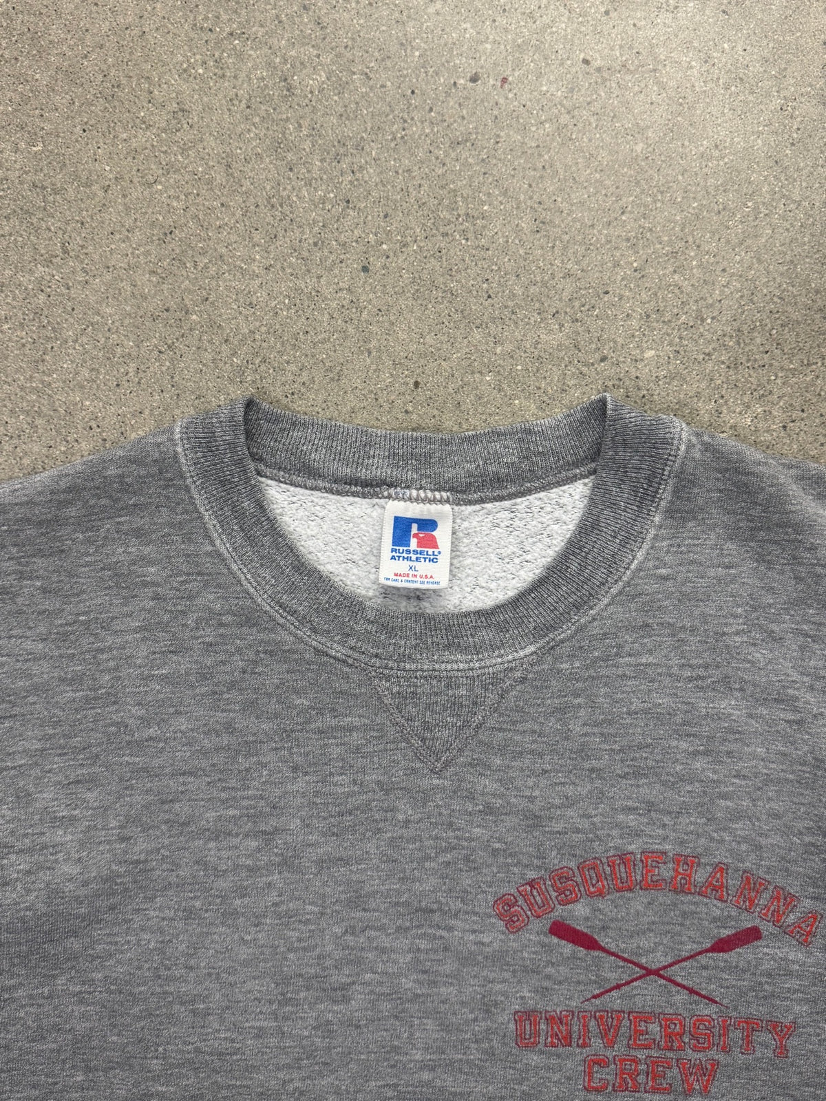 Russell Athletic Susquehanna University Crew Crewneck Sweatshirt - L