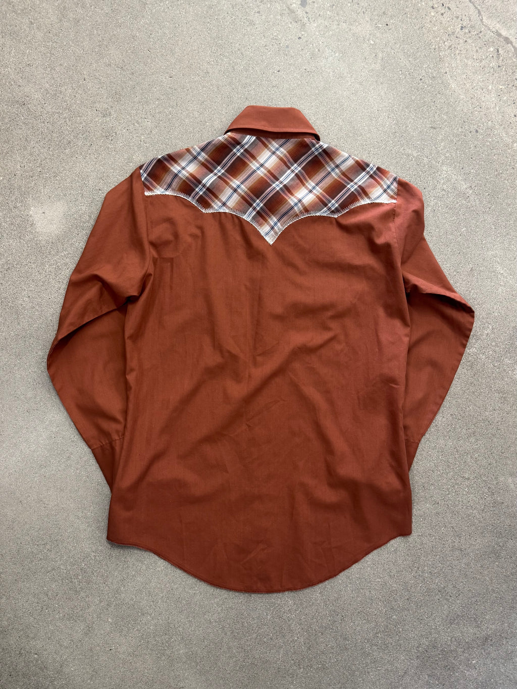 Champion Western Pearl Snap Button-Up Cowboy Shirt - L