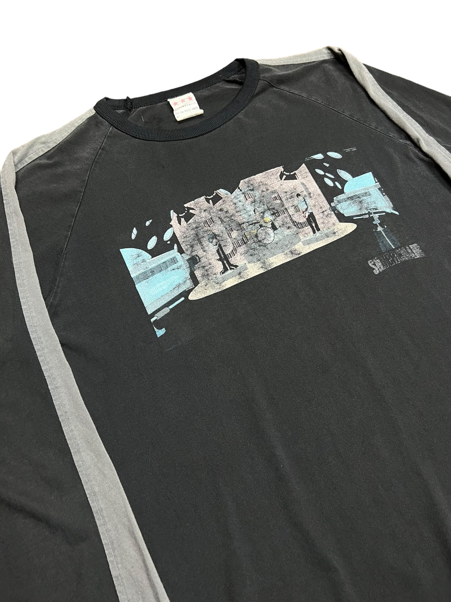 Faded Silverchair Band Long Sleeve Shirt - L