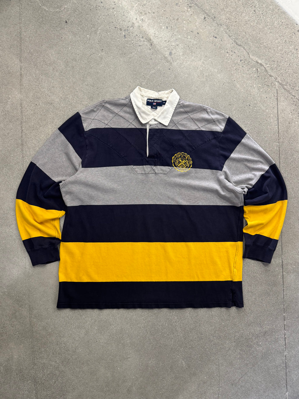 Polo Sport Collegiate Crest Rugby Shirt - XXL