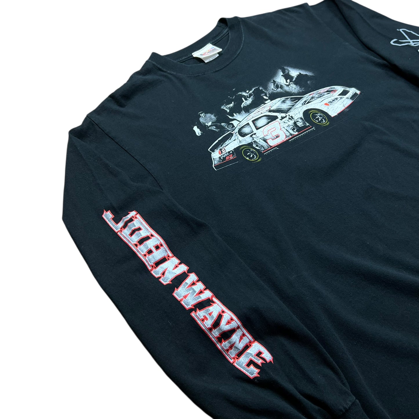 2008 Dale Earnhardt Jr. & John Wayne NASCAR Long-sleeve Shirt - L