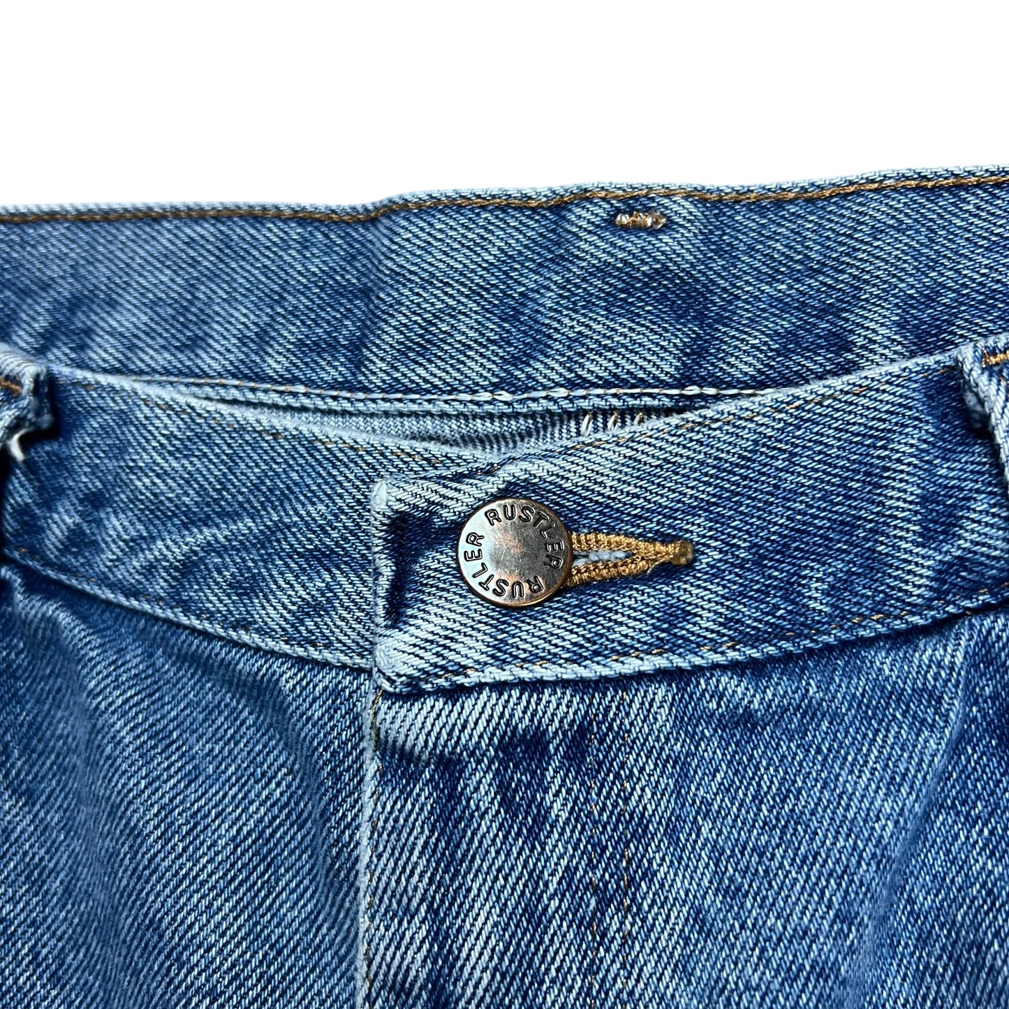 Rustler Blue Carpenter Jean Shorts - 32"