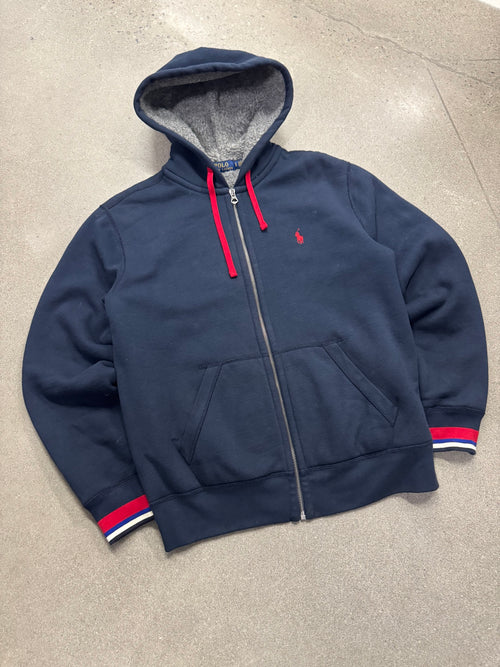 Polo Ralph Lauren Sherpa Lined Full-Zip Hoodie - S