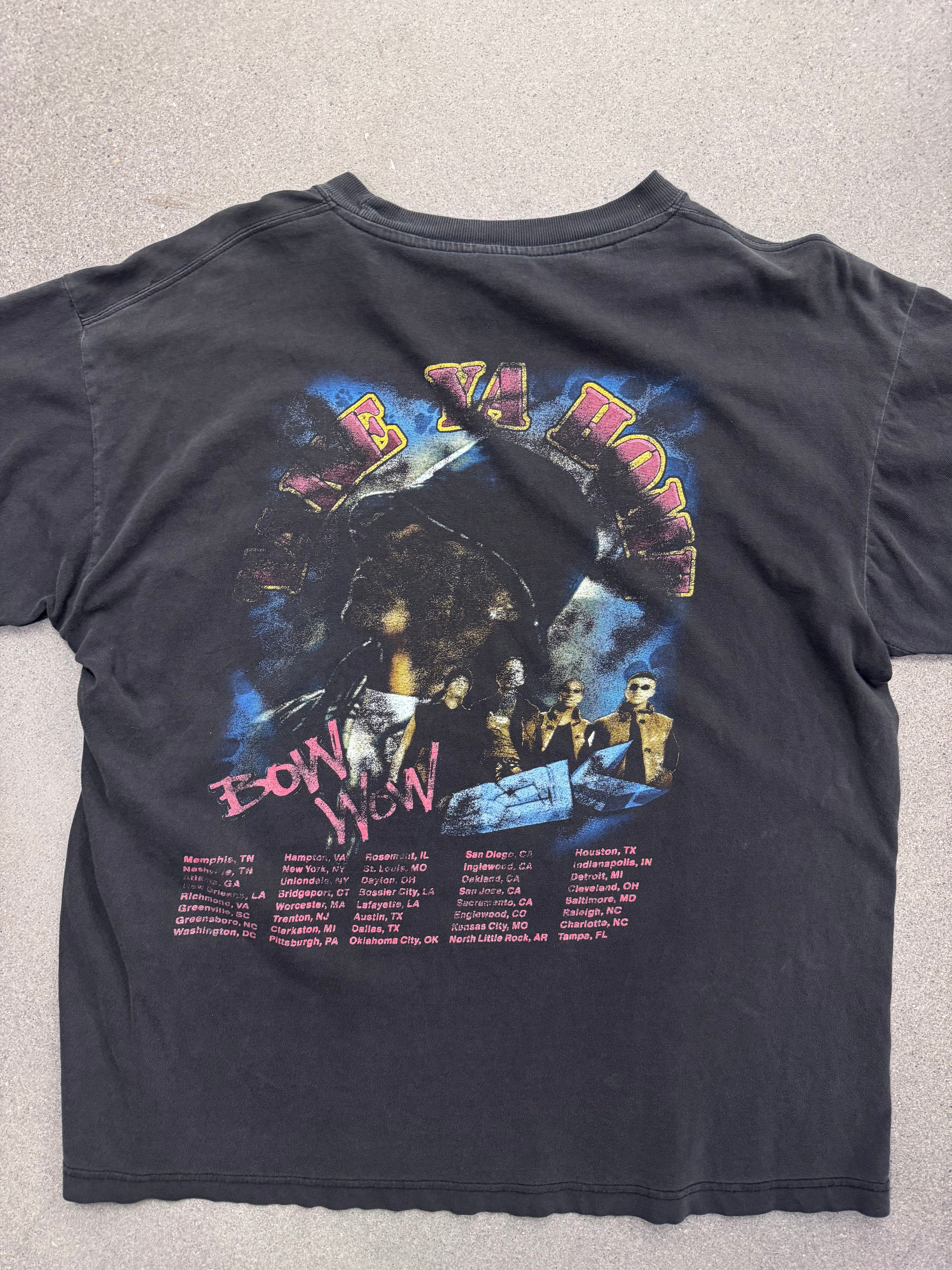 Faded 2002 Bob Wow Scream 2 Tour Rap T-Shirt - L