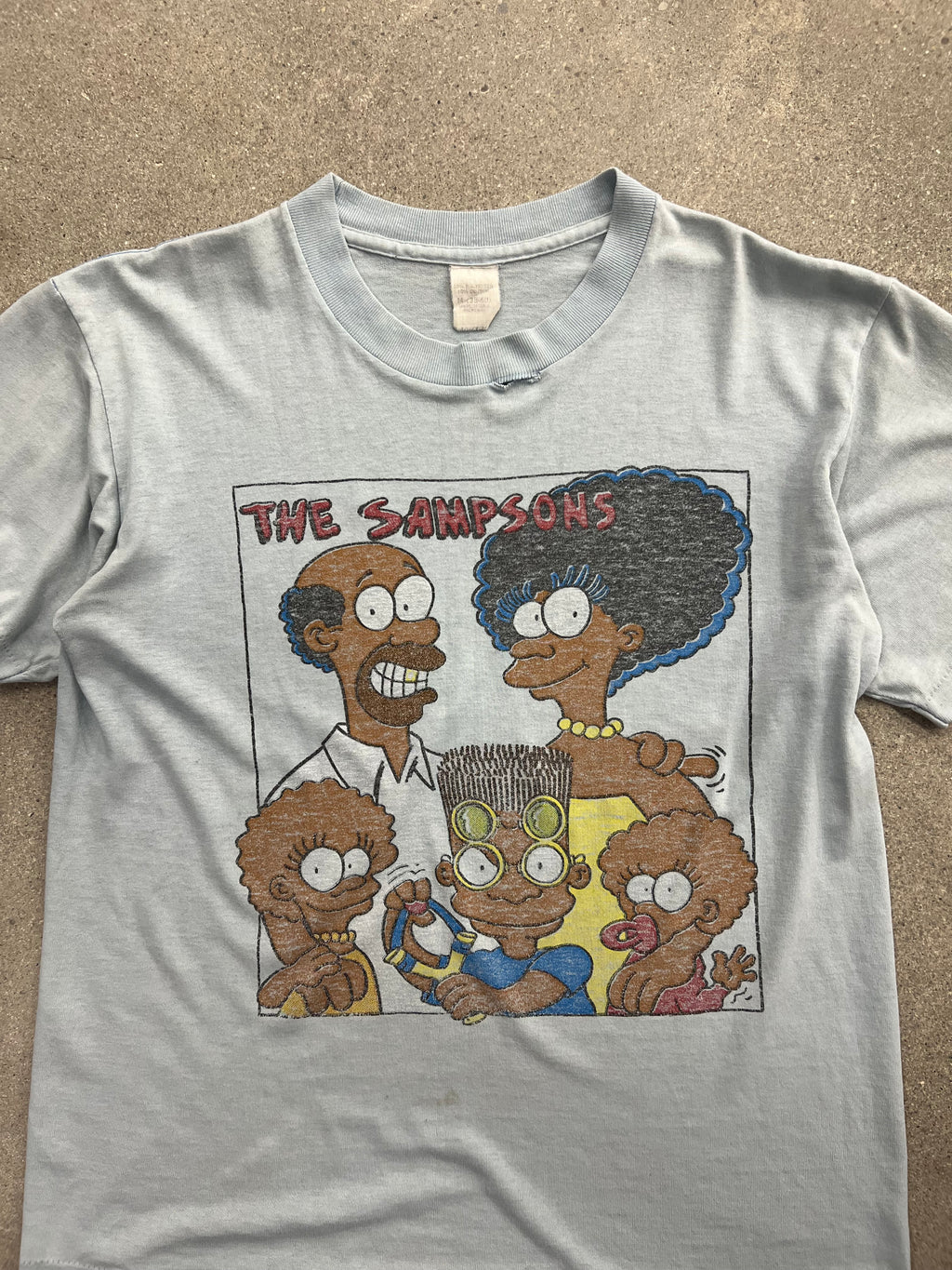 The Sampsons Black Parody T-Shirt - M