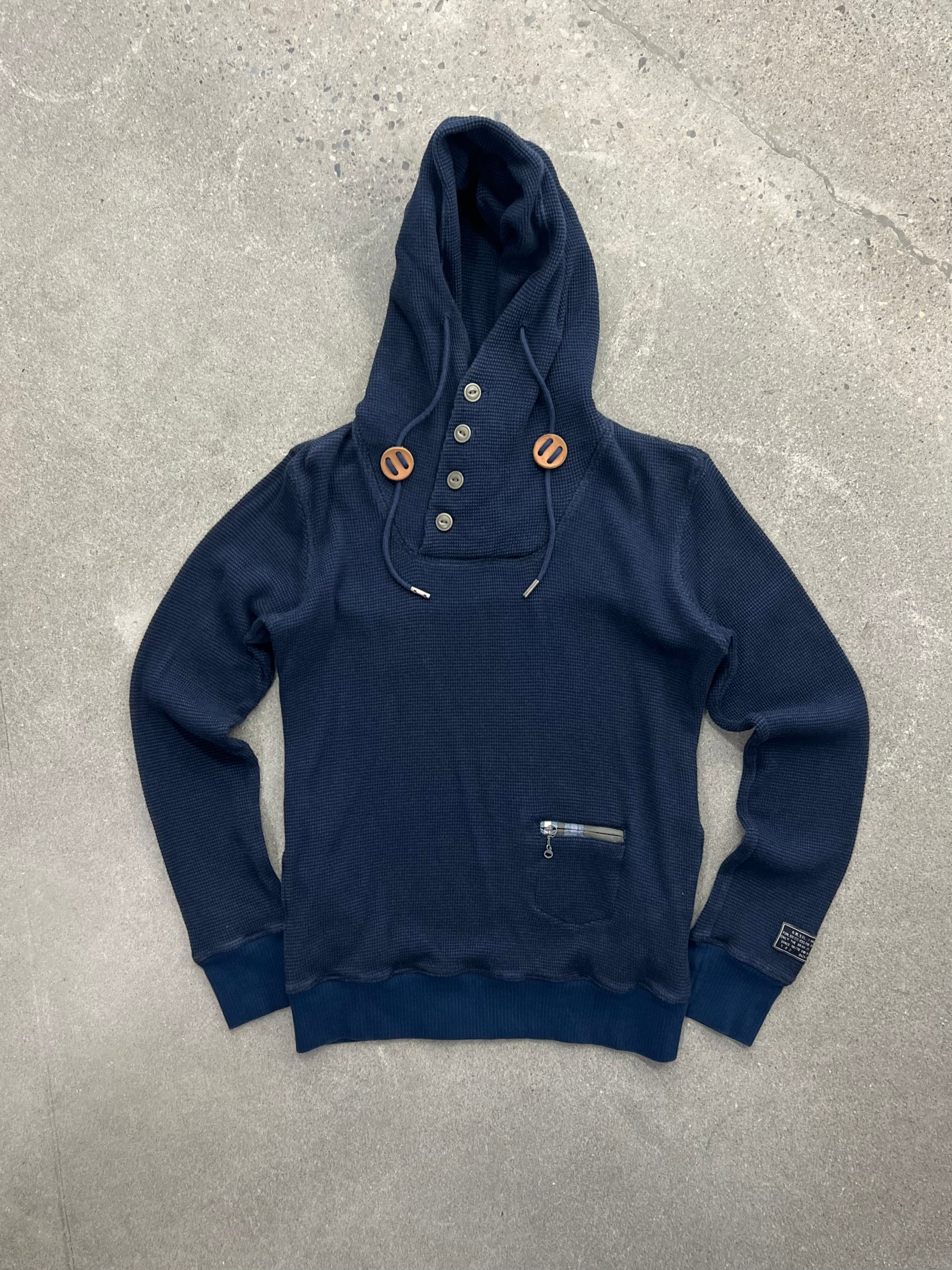 Diesel Button-Up Hoodie - S