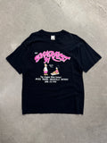1991 Ms. Summer Fest Black Simpsons Bikini Contest T-Shirt - XL