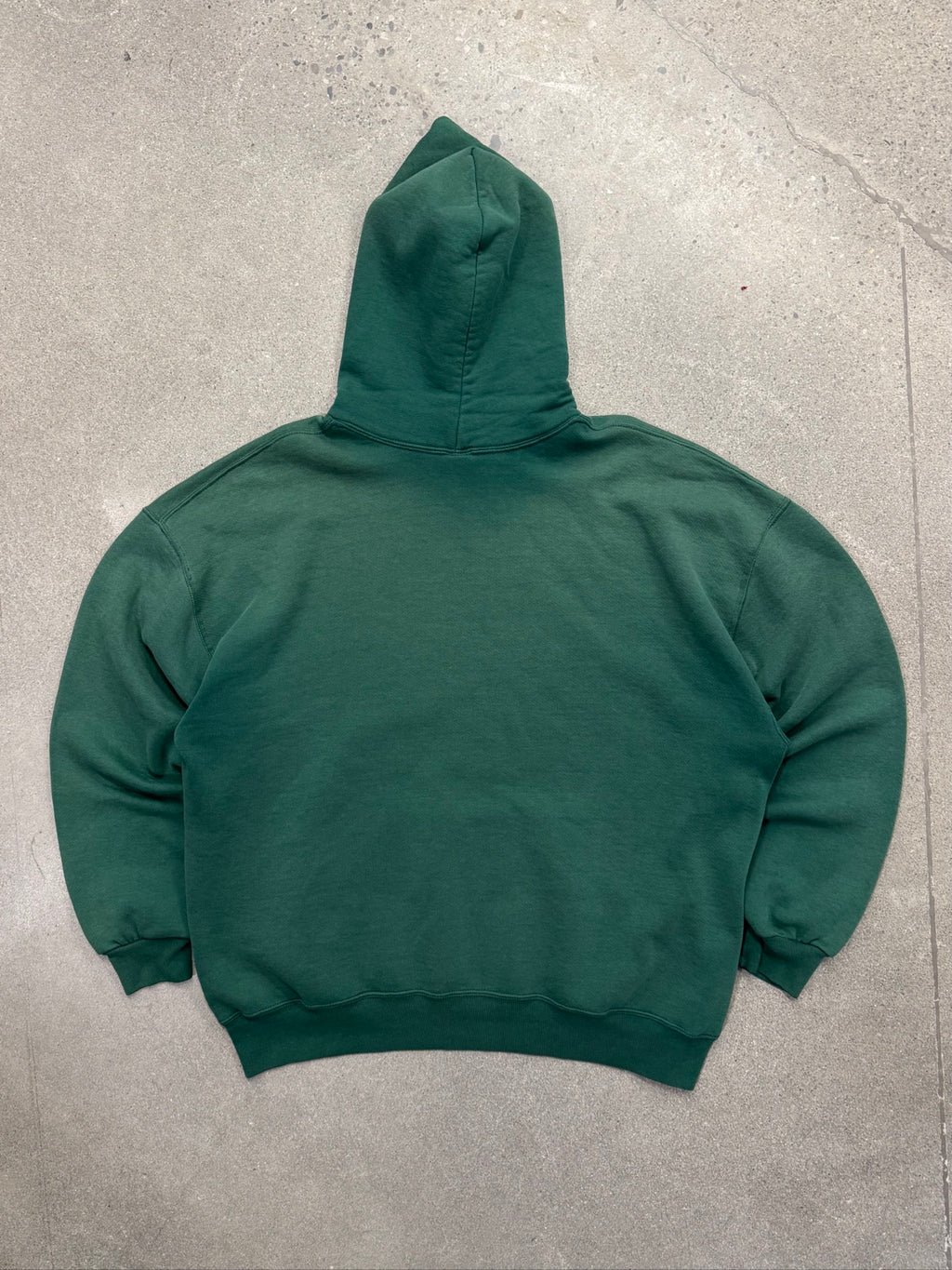 Faded & Distressed Russell Athletic Michigan State University Pullover Hoodie - XXL